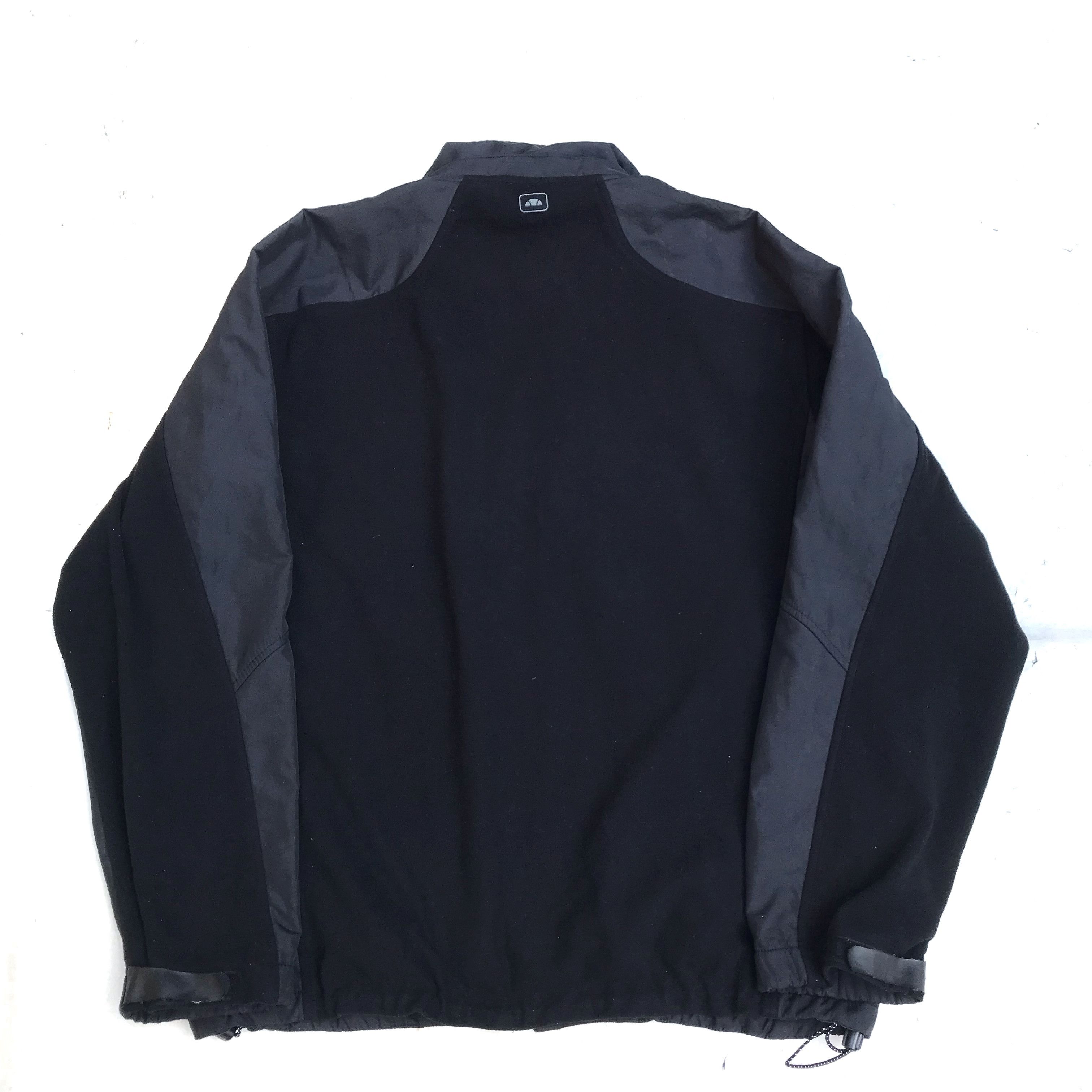 Ellesse Vintage Ellesse Black Polar nylon fleece Jacket Waterproof Size US L / EU 52-54 / 3 - 6 Thumbnail