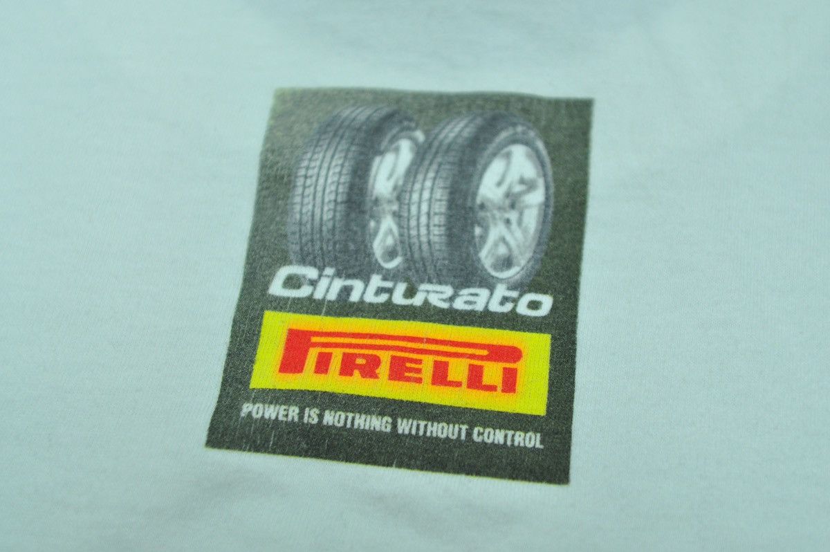 Vintage Vintage Pirelli Racing T shirt Size US M / EU 48-50 / 2 - 4 Thumbnail
