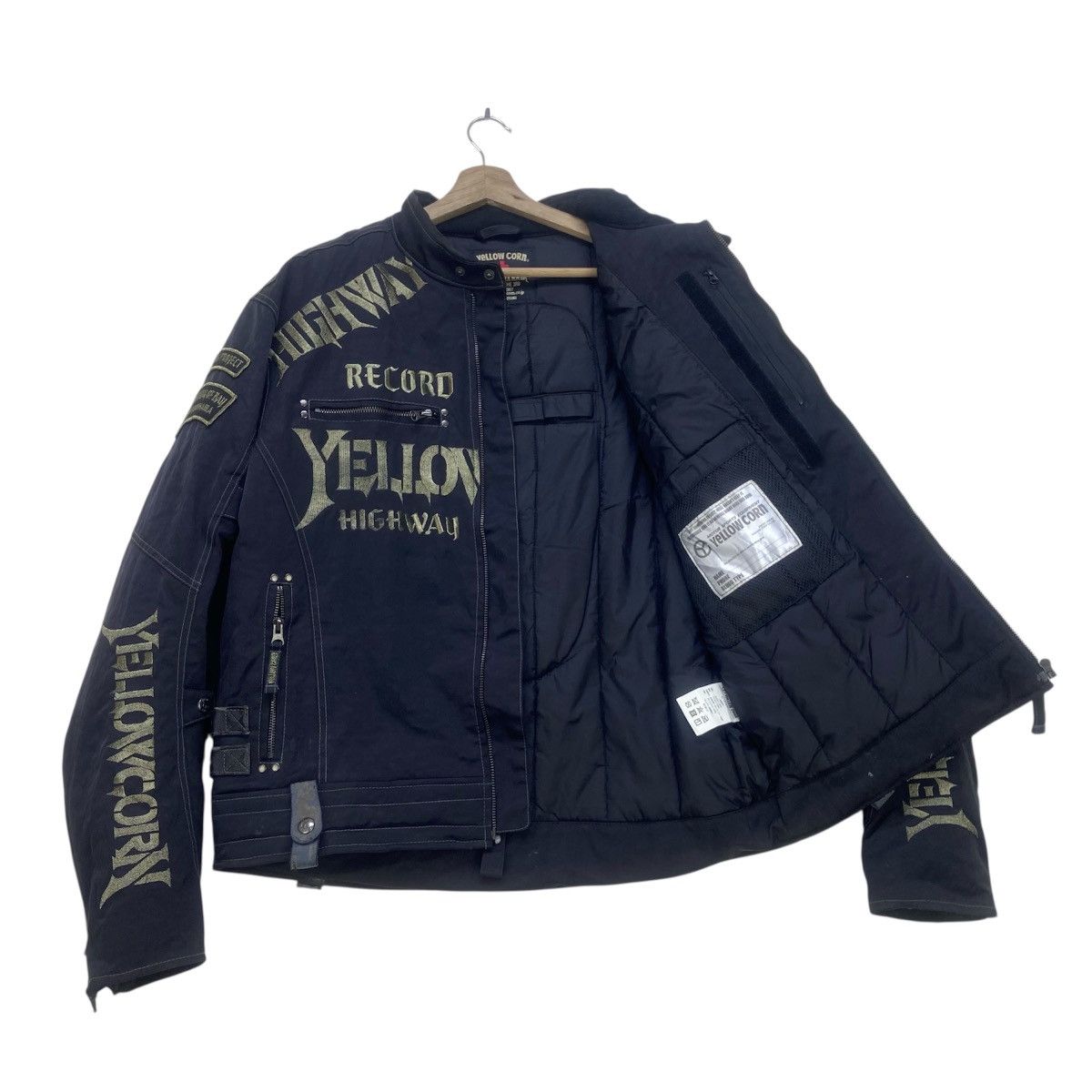 YELLOW CORN Yellow Corn Racing Black Running Project Ride Biker Jacket Size US M / EU 48-50 / 2 - 3 Thumbnail