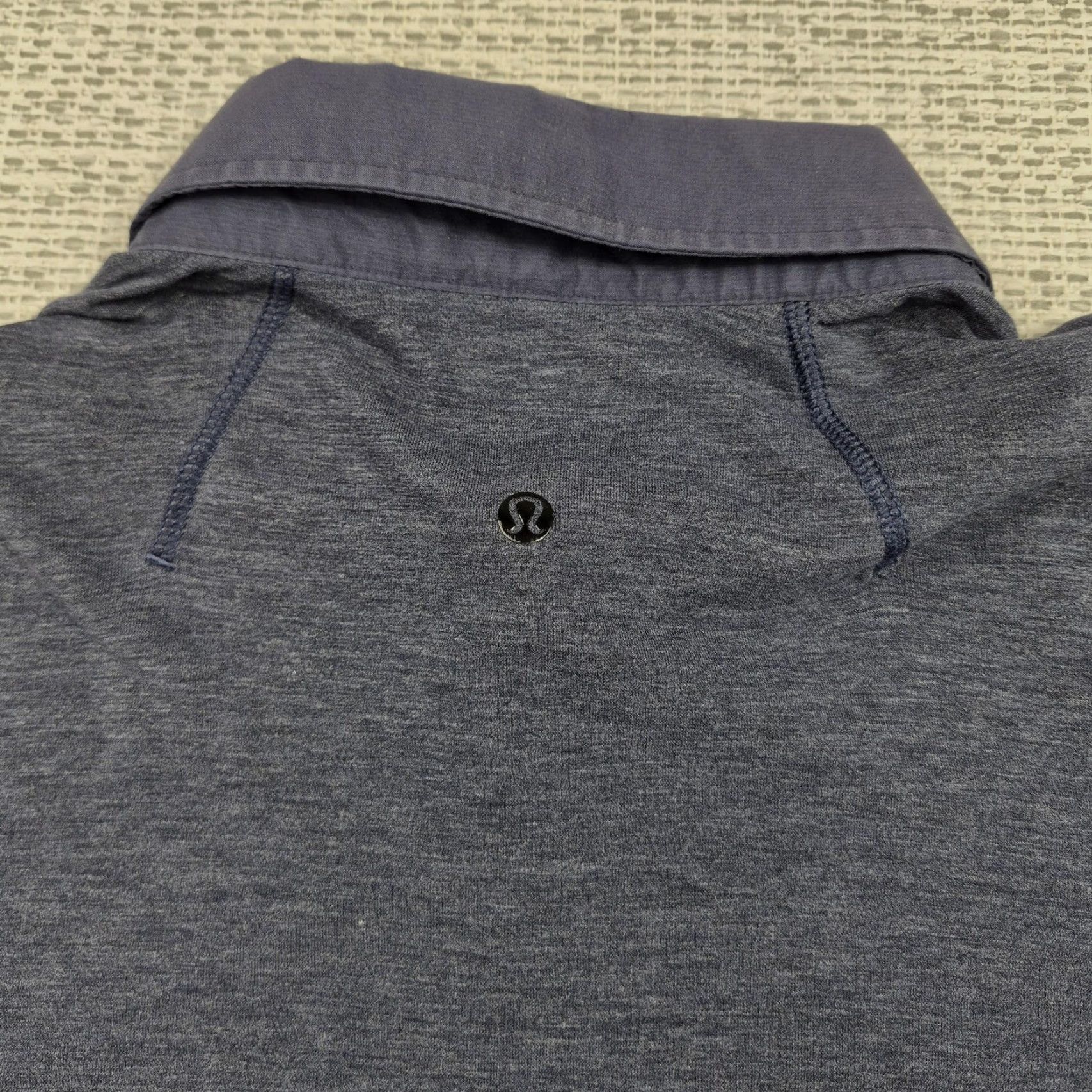 Lululemon Lululemon Polo Shirt Mens Large Blue Solid Performance Golf Tech Short Sleeve Shirt Mens Large Blue Solid Size US L / EU 52-54 / 3 - 5 Thumbnail