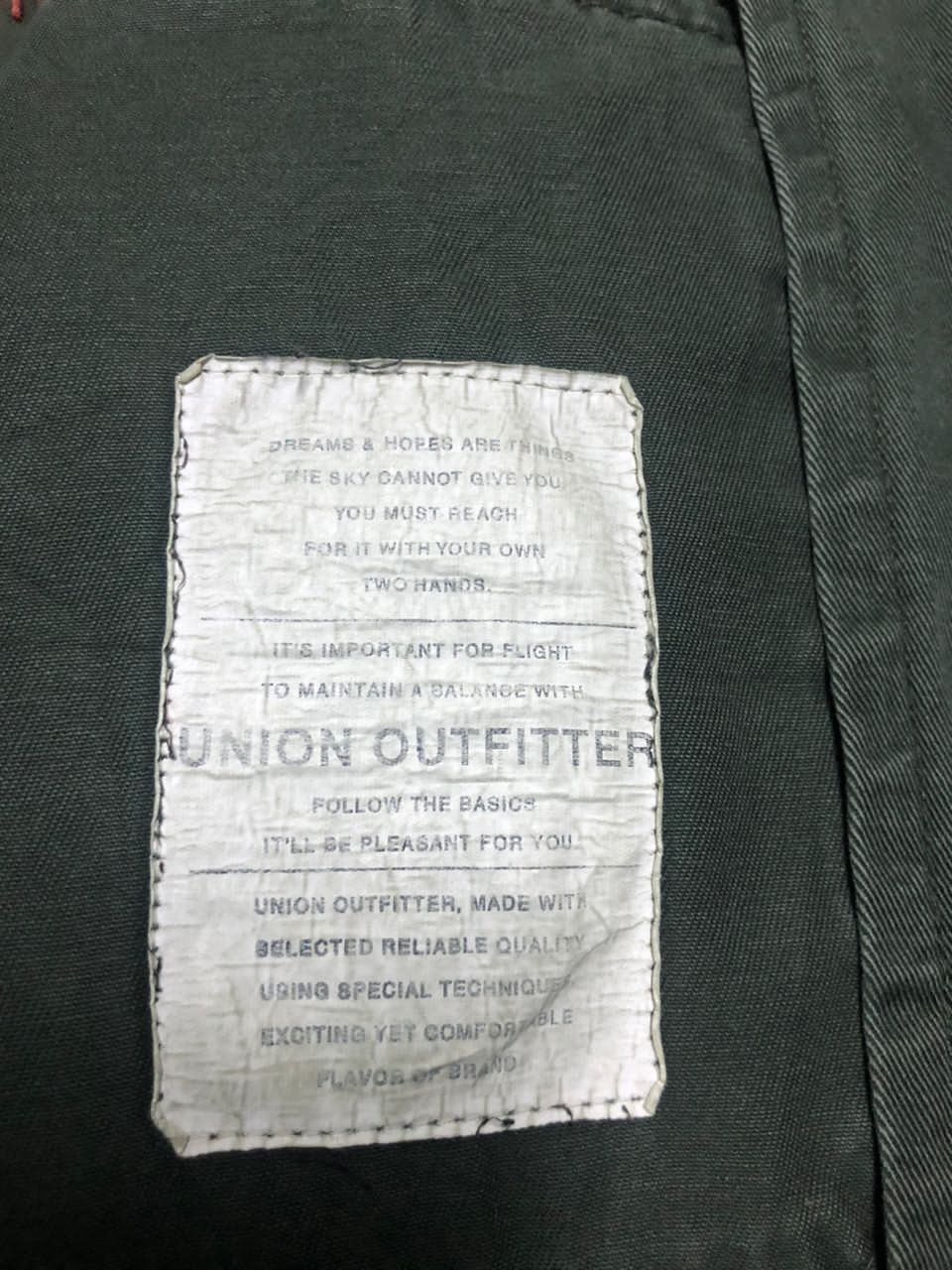 Vintage Vtg Union Outfitter C-46 Button Down Shirt Custom Patch Size US M / EU 48-50 / 2 - 21 Thumbnail