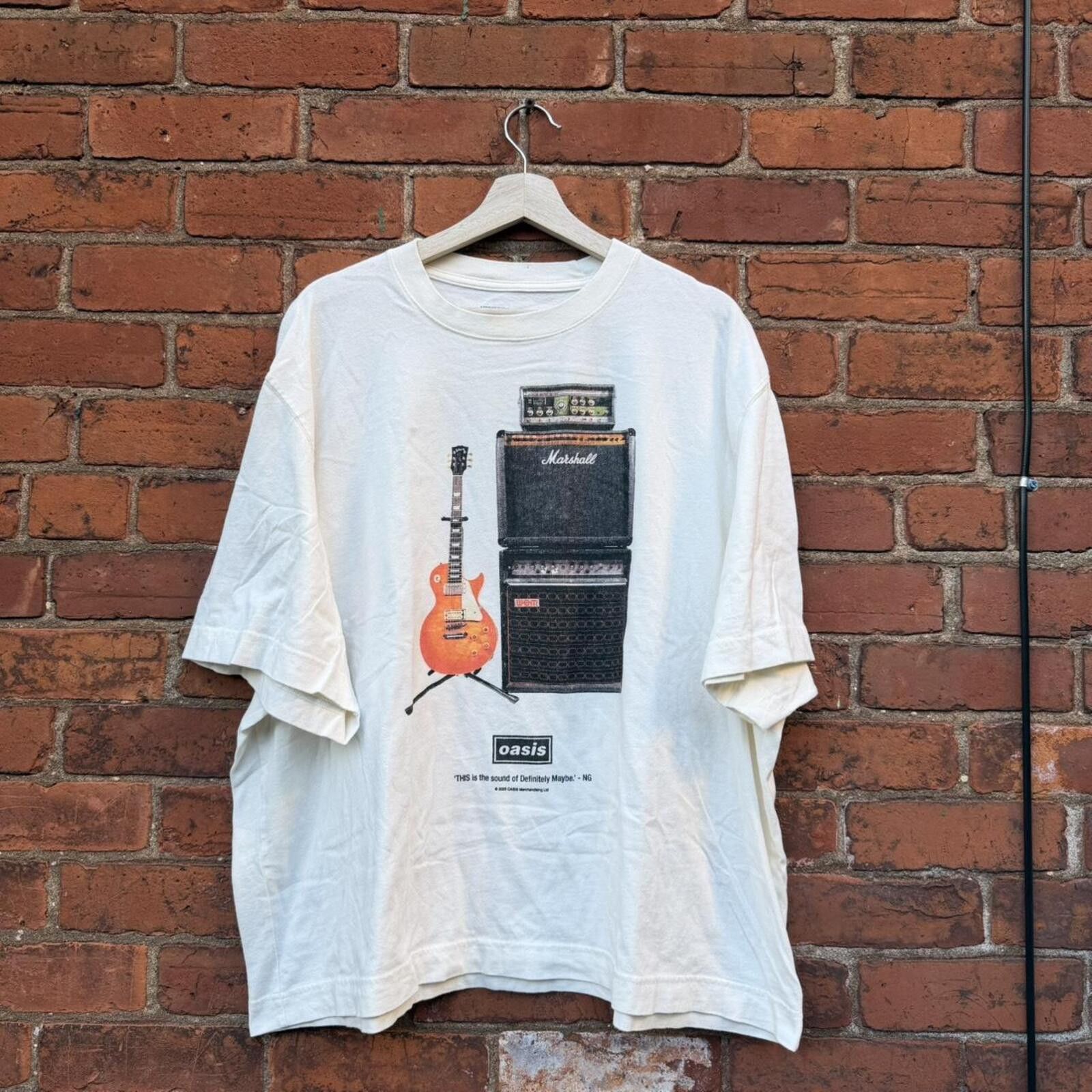Abercrombie & Fitch oasis setlist Abercrombie & fitch 2025 tour t shirt Size US XL / EU 56 / 4 - 1 Thumbnail