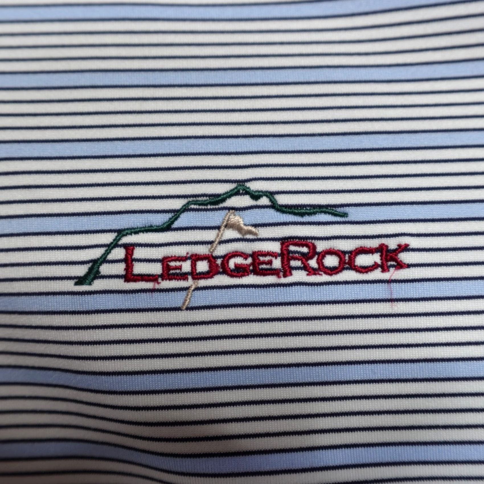 Vintage Fairway & Greene Polo Shirt XL White Poly Spandex Performance Golf Size US XL / EU 56 / 4 - 3 Thumbnail