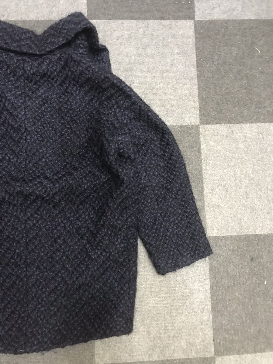 Designer × Japanese Brand × Tomorrowland Winter Very Rare KNOTat Two Tones Oversize Knitted Coat Size S / US 4 / IT 40 - 11 Thumbnail