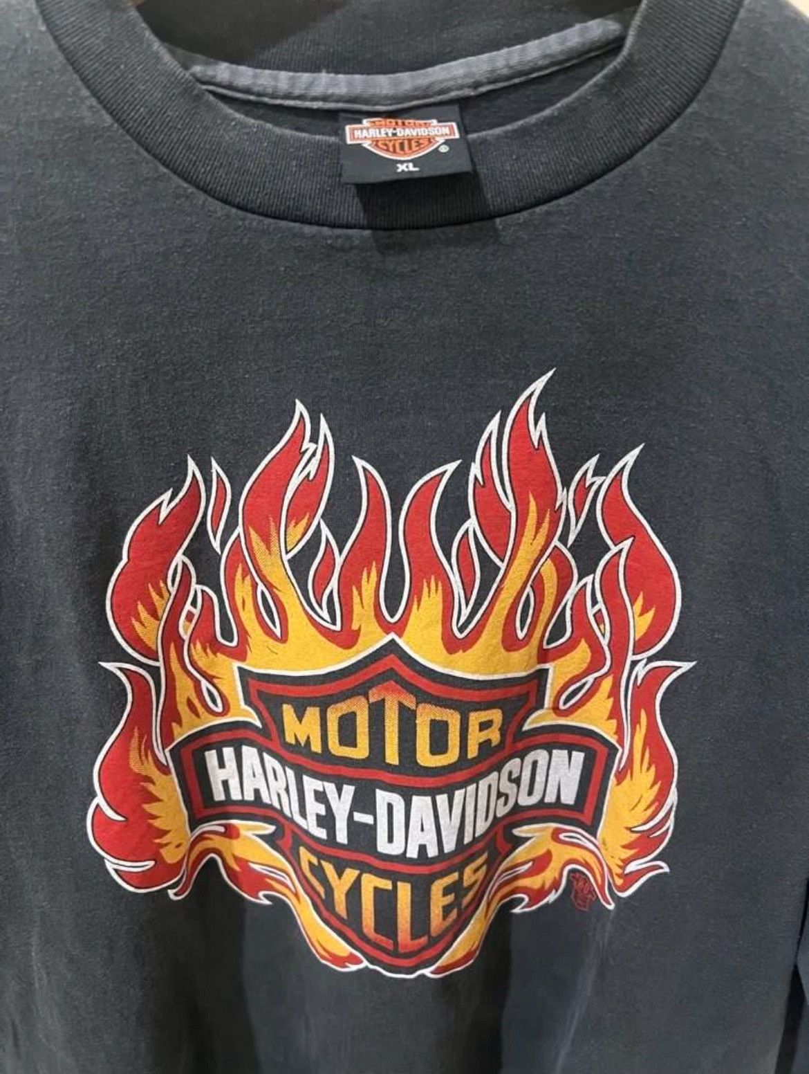 Harley Davidson Vintage Harley Davidson Longsleeve Size US XL / EU 56 / 4 - 3 Thumbnail