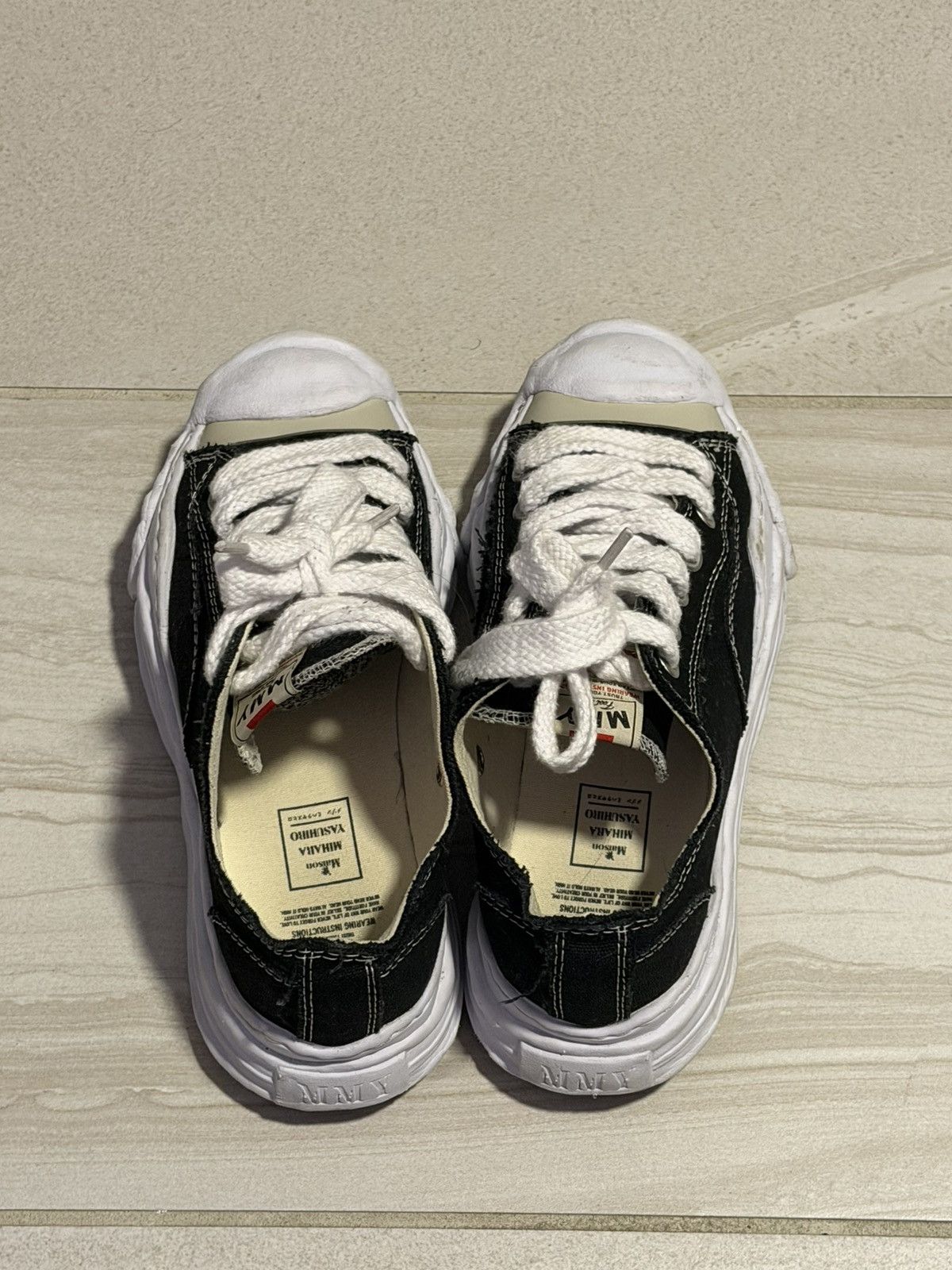 Maison MIHARA YASUHIRO Maison Mihara Yasuhiro Hank OG Sole Canvas Low Size US 7 / EU 40 - 3 Thumbnail