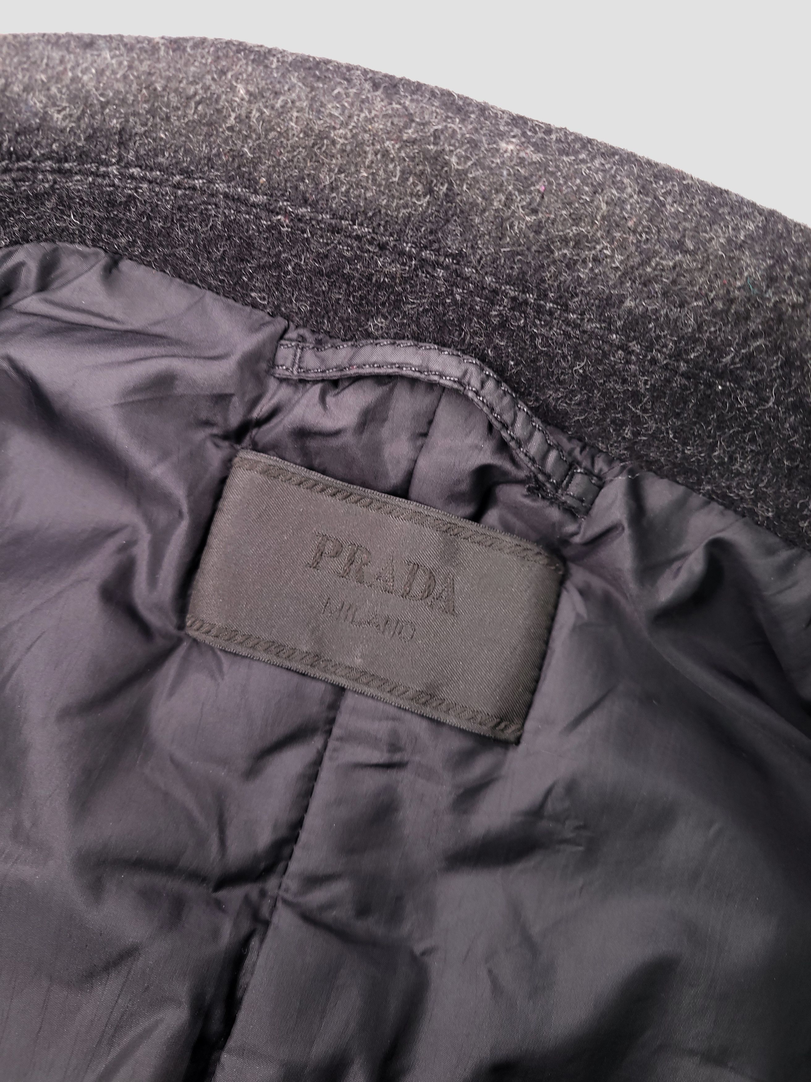 Prada Prada Milano _ Wool _ Three Button Insulated Blazer / Jacket Size 48R - 8 Thumbnail