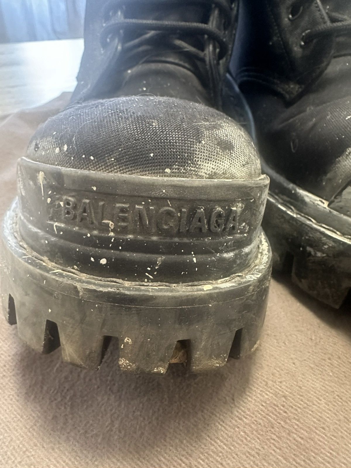 Balenciaga Balenciaga Strike Painted Boots Size US 7.5 / EU 40-41 - 7 Thumbnail