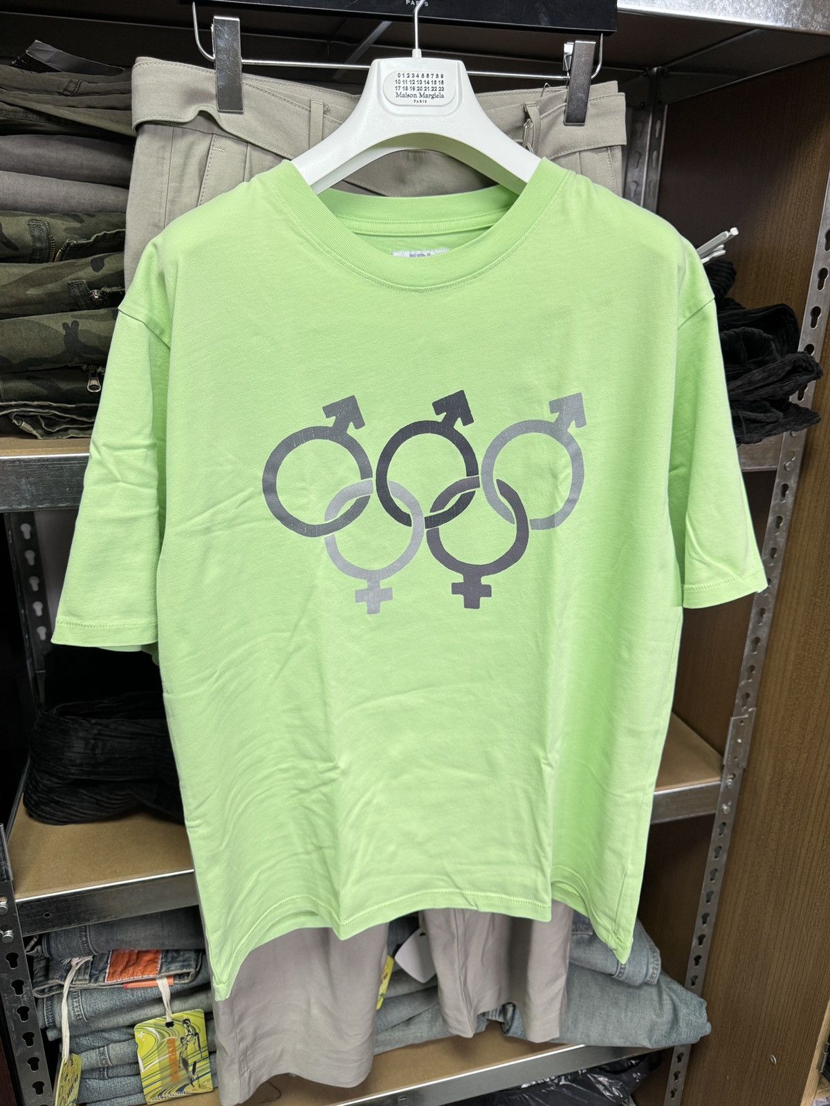 ERL ERL "Olympics Sex" Tee Oversize Boxy Cropped Size US M / EU 48-50 / 2 - 1 Thumbnail
