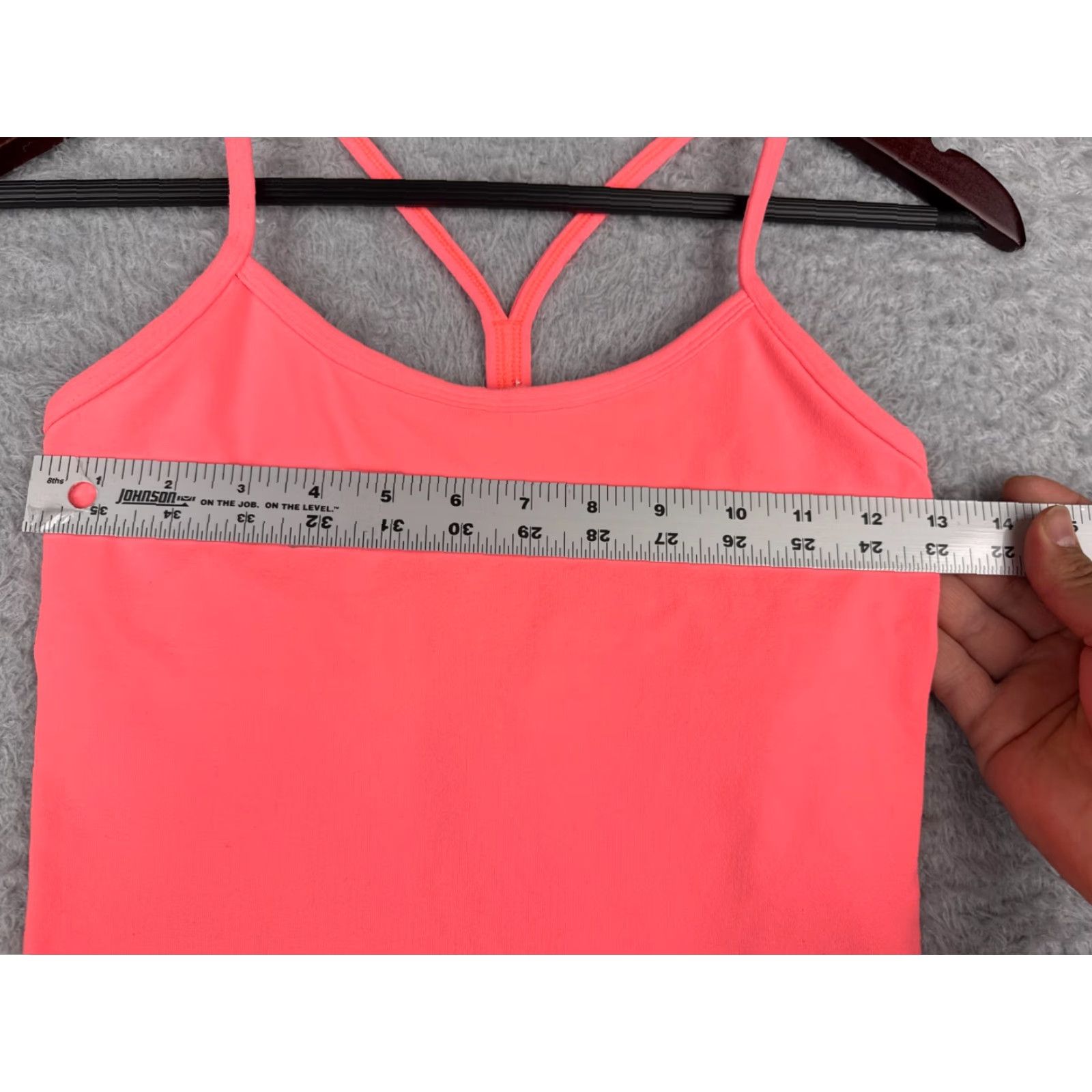 Lululemon Lululemon Shirt Women 4 Pink Power Tank Luon Gym Yoga W1A98S Size S / US 4 / IT 40 - 6 Thumbnail