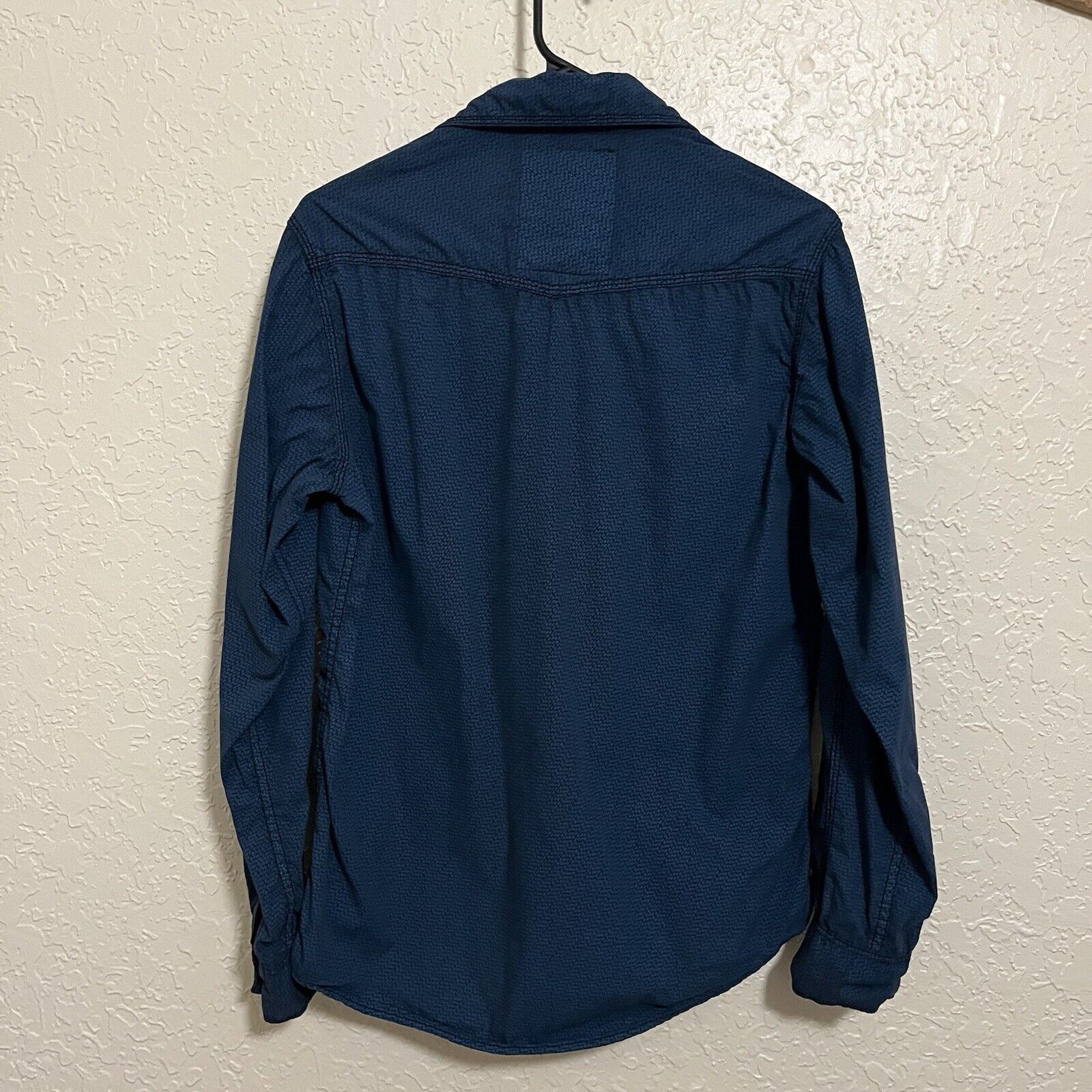Broken Threads Broken Threads | Blue Long Sl Button Shirt Pockets Roll Tab Size US M / EU 48-50 / 2 - 5 Thumbnail