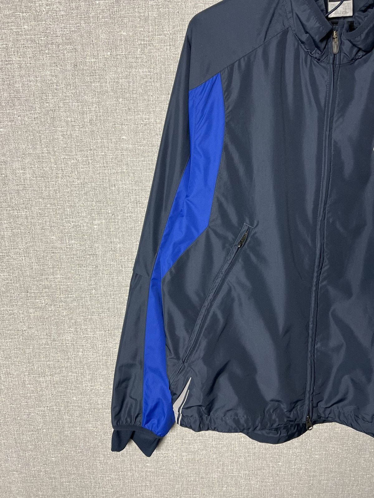 Nike Vintage Nike Swoosh Nylon Windbreaker Track Jacket Drill Size US L / EU 52-54 / 3 - 12 Thumbnail