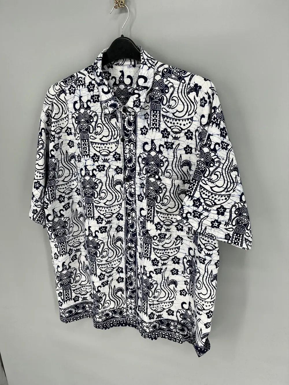 Vintage Vintage Crazy Aloha Joe Hawaiian Shirt Beach Surfing Rare Size US L / EU 52-54 / 3 - 5 Thumbnail