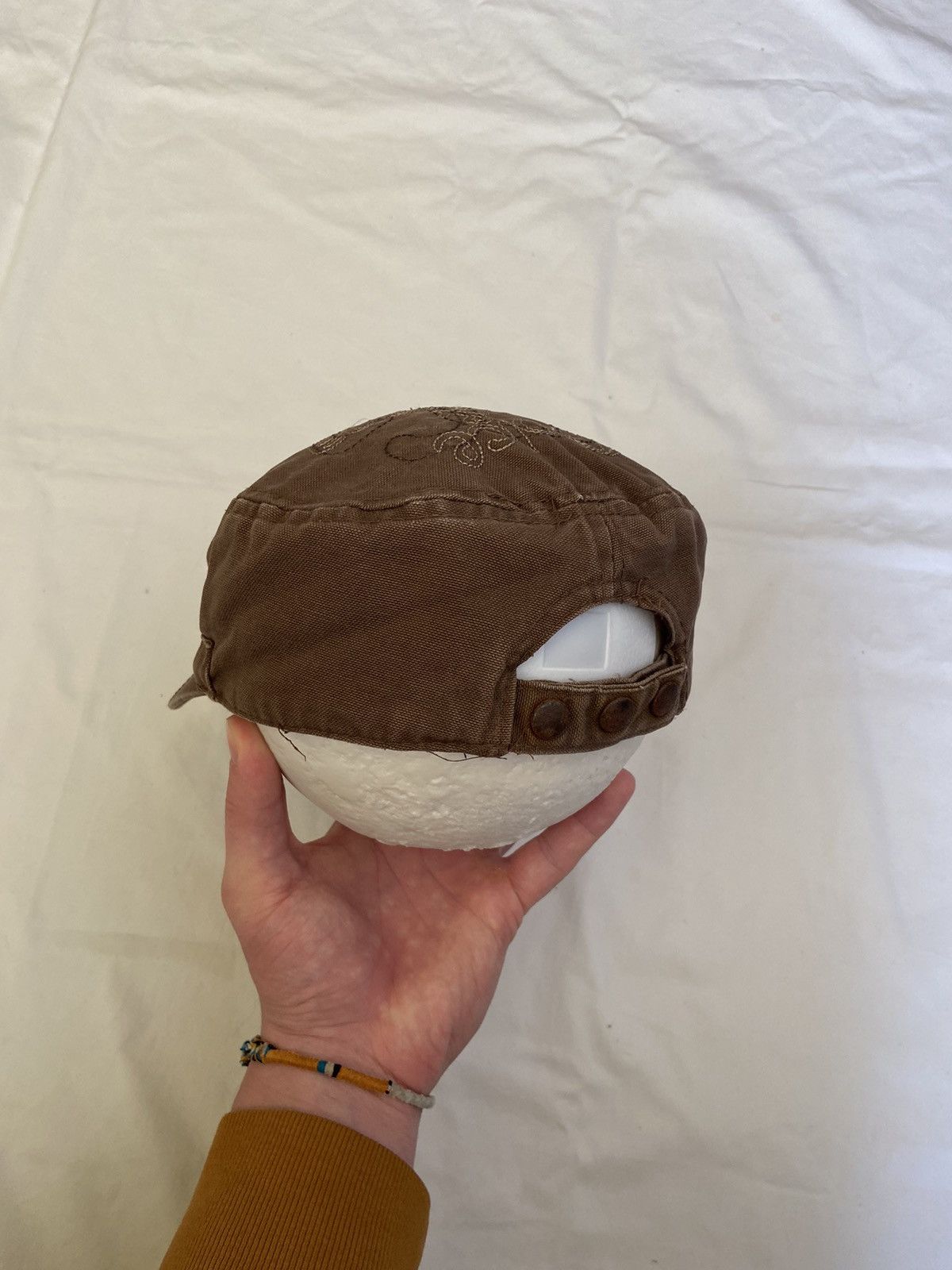 Dolce & Gabbana × Vintage Vintage Dolce & Gabbana Cap Y2K Distressed Rusted Hat Logo Size ONE SIZE - 3 Thumbnail