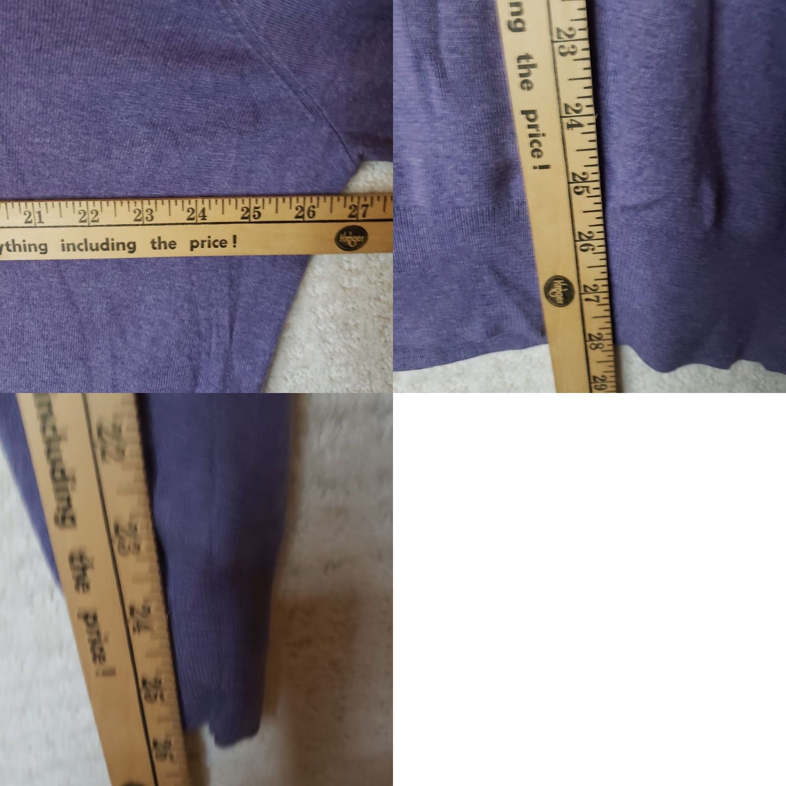 Ralph Lauren Polo Ralph Lauren Sweater Men XXL Purple Pullover V-Neck Long Sleeve Pima Cotton Kid? Size US XXL / EU 58 / 5 - 9 Thumbnail
