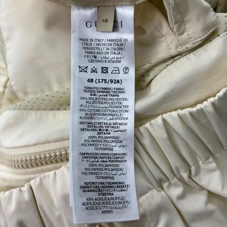 Gucci Gucci Logo pattern high-necked straight long-sleeved jacket Size US M / EU 48-50 / 2 - 5 Thumbnail
