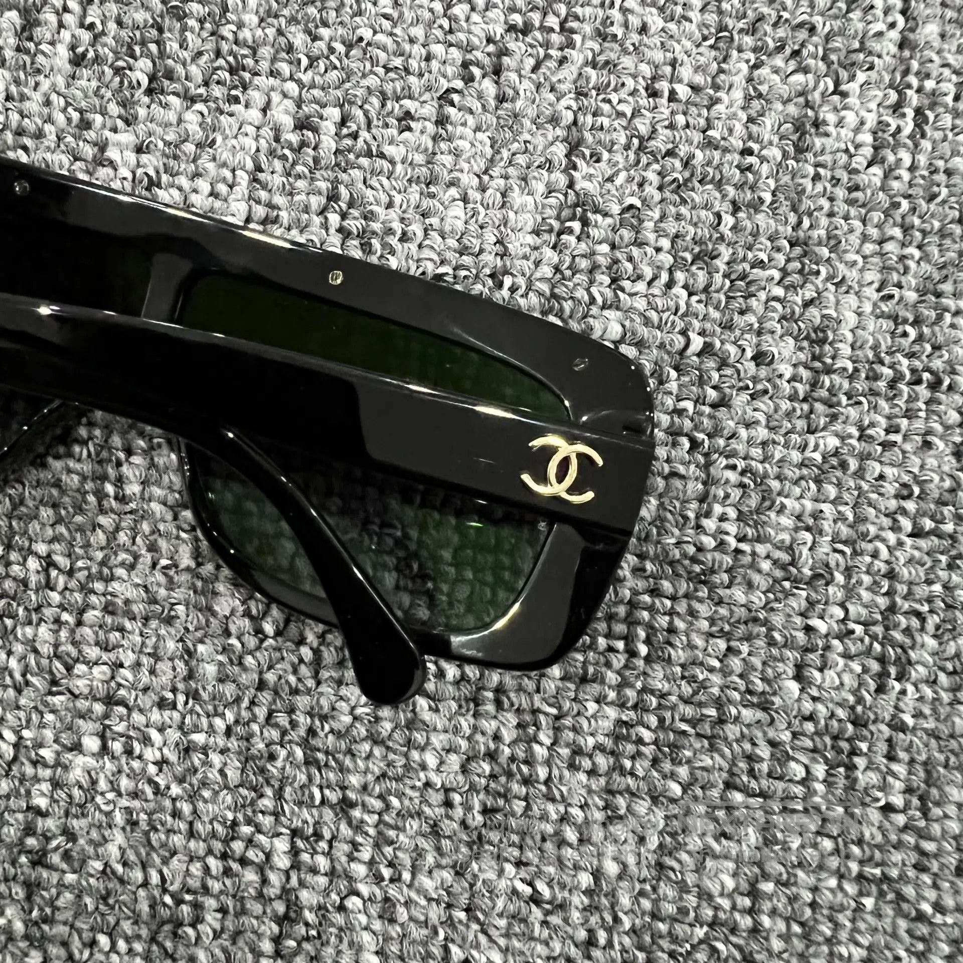 Chanel Chanel Beaded chain with double C logo sunglasses| Size ONE SIZE - 5 Thumbnail