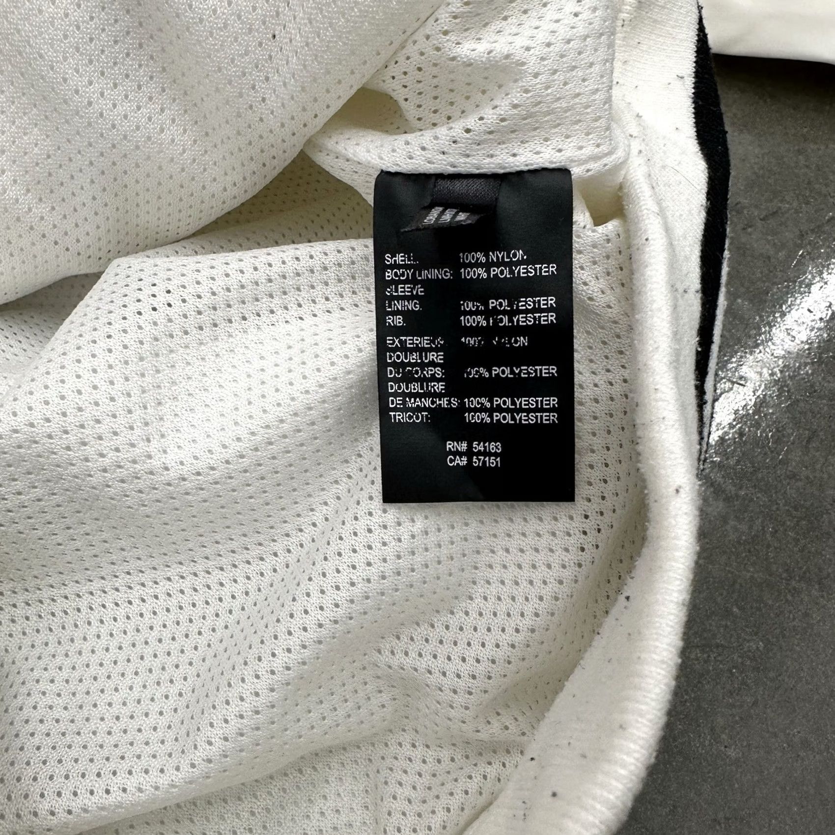 Karl Lagerfeld VINTAGE Karl Lagerfeld Paris Bomber Jacket Women’s White Black Large Size L / US 10 / IT 46 - 4 Thumbnail