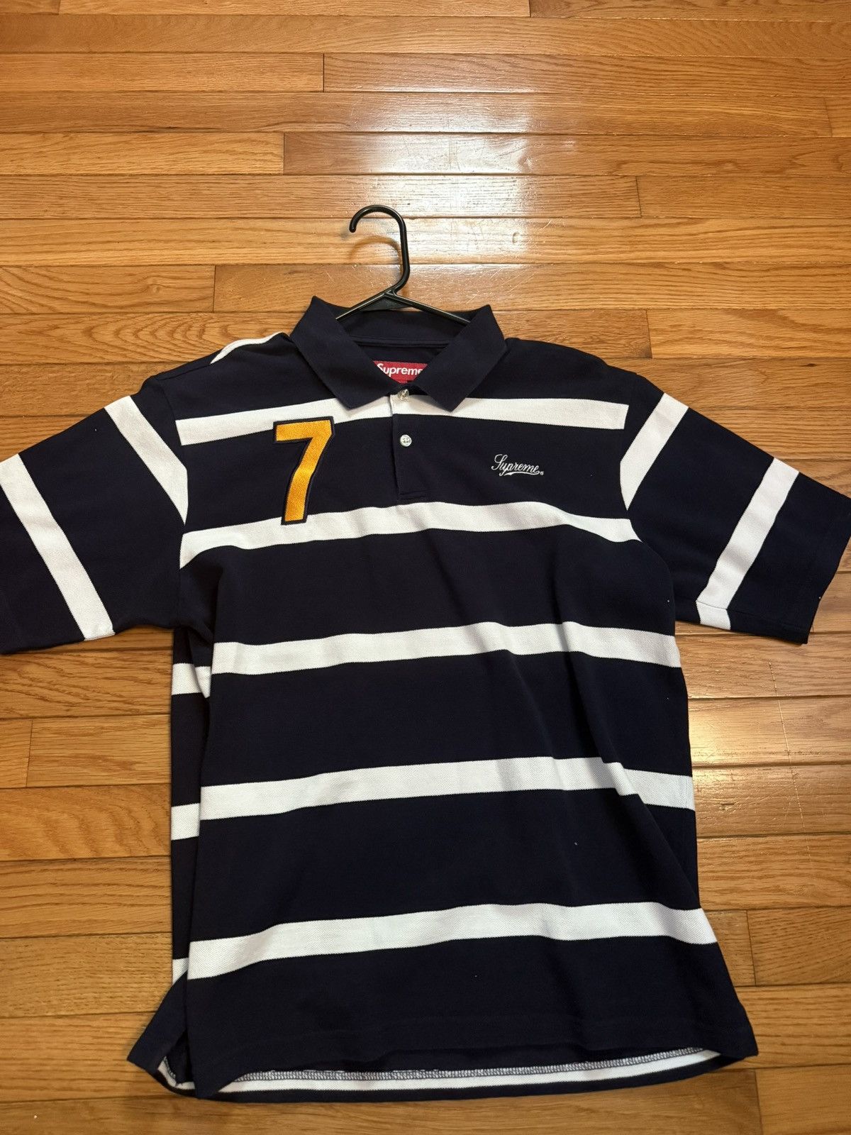 トップス Supreme Cursive Polo red M Supreme Cursive Polo (SS25) - $110