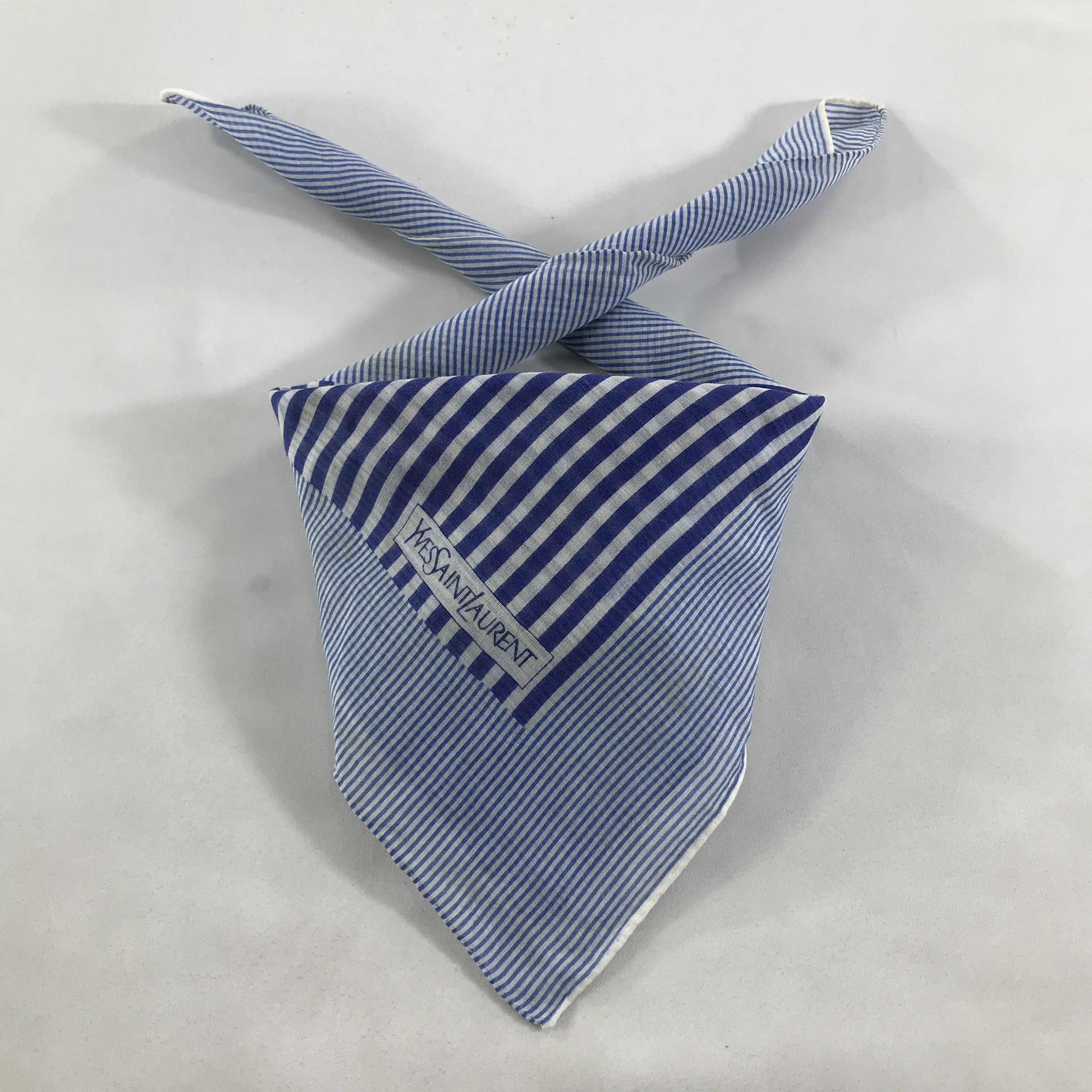 Vintage × Yves Saint Laurent Yves Saint Laurent Bandana / Handkerchief/Neckerchief -S1719 Size ONE SIZE - 3 Thumbnail