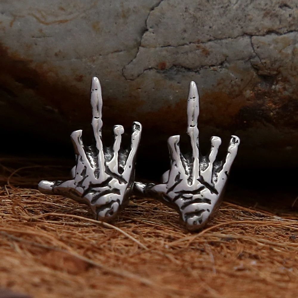 Japanese Brand × Vintage Ghost Hand Earrings Size ONE SIZE - 2 Thumbnail