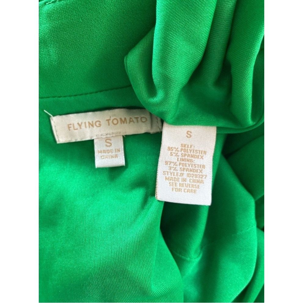 Other Flying Tomato retro style mini sheath dress kelly green Size S / US 4 / IT 40 - 11 Thumbnail