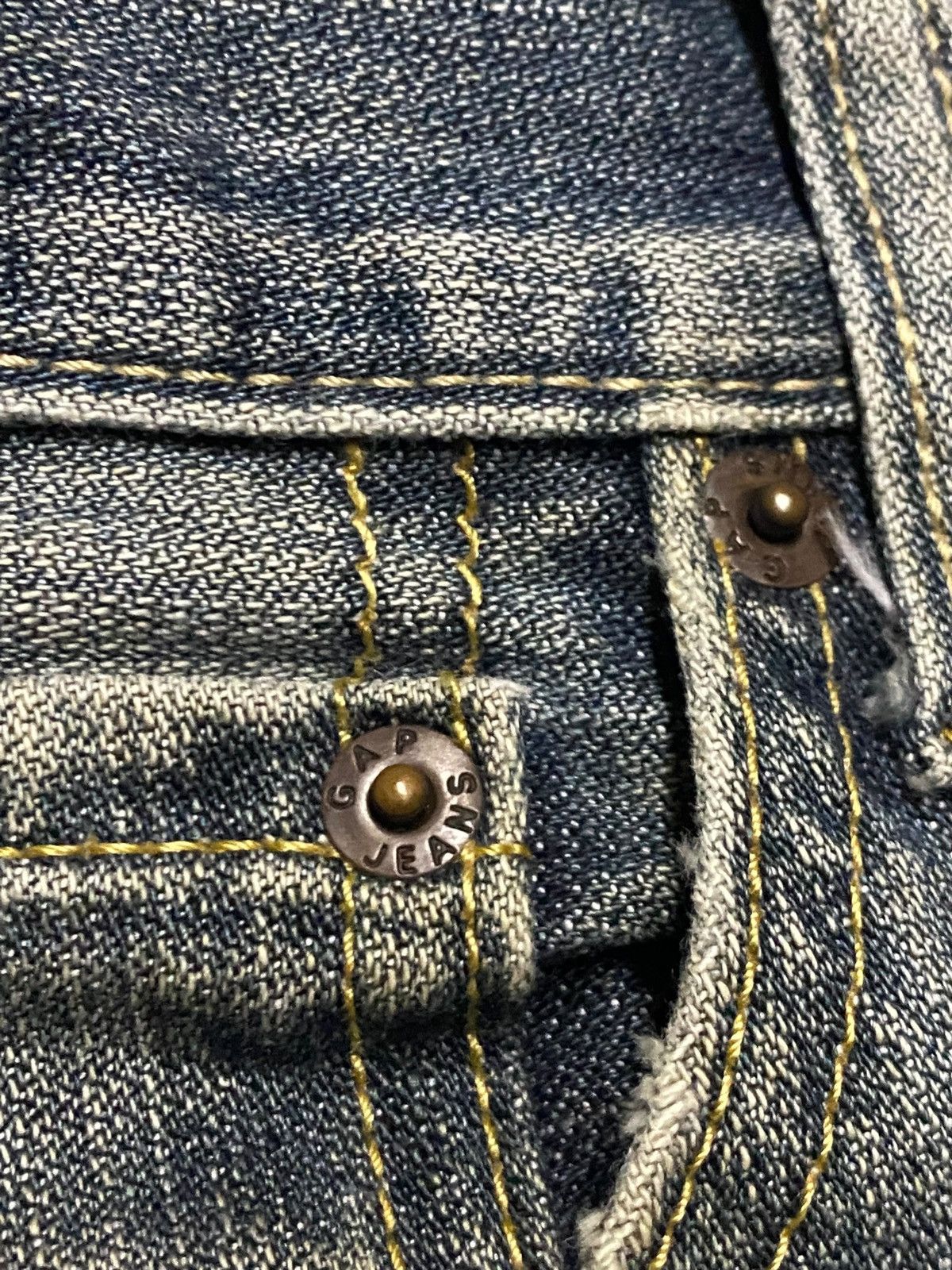 Gap Vintage Gap Francisco Distressed Slim Boot Cut Fit Jeans Size US 38 / EU 54 - 7 Thumbnail