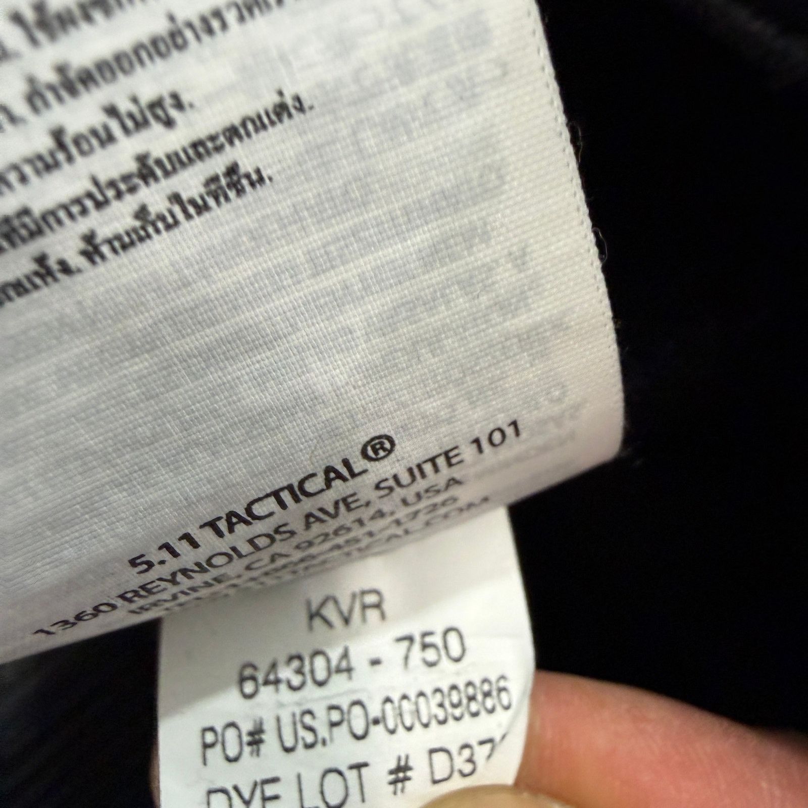 5.11 5.11 Tactical Twill PDU Class A Pants Women's 16 Navy Blue Size 38" / US 16 / IT 52 - 7 Thumbnail