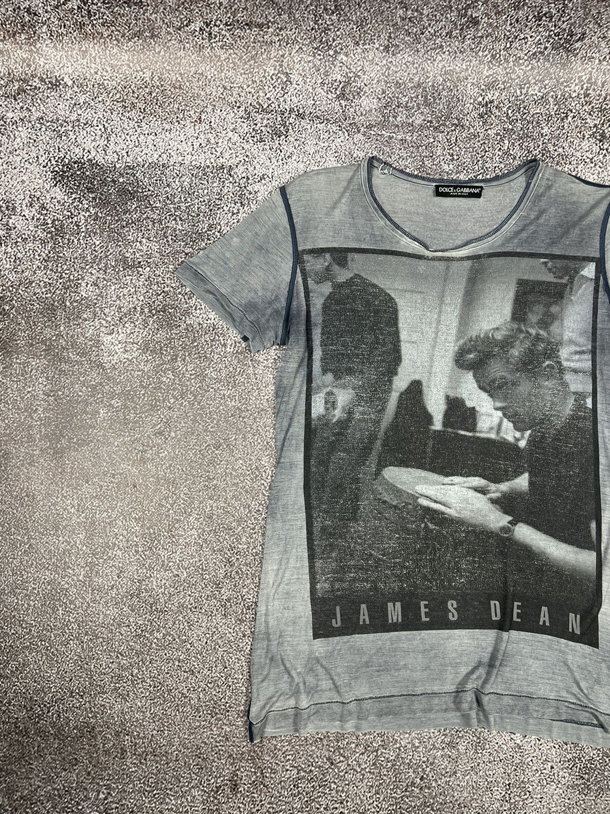 Dolce & Gabbana Mainline Dolce & Gabbana James Dean Mesh Top Size M / US 6-8 / IT 42-44 - 2 Thumbnail