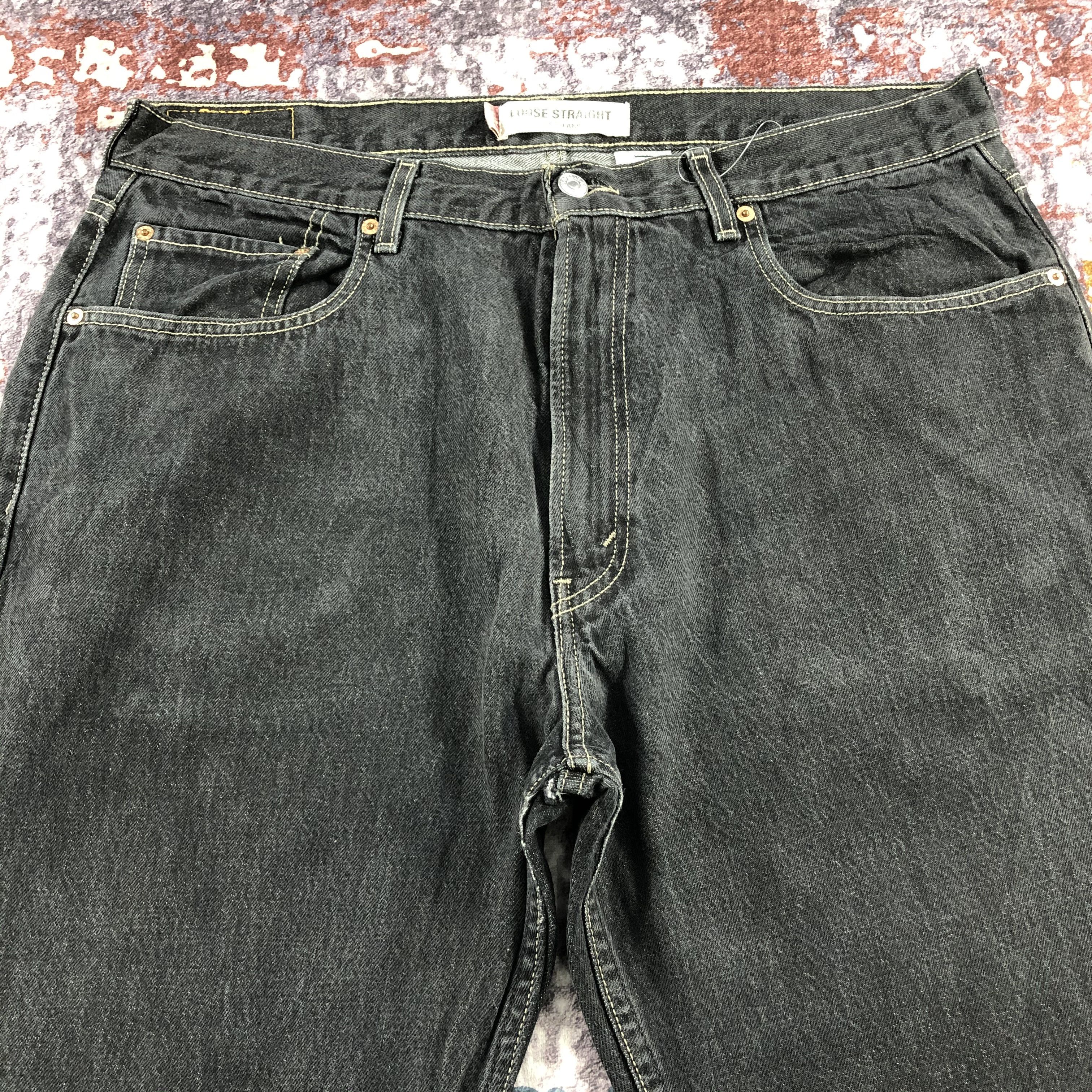 Levi's × Vintage Vintage Levis 569 Earth Tone Jeans-JM2424 Size US 39 - 3 Thumbnail