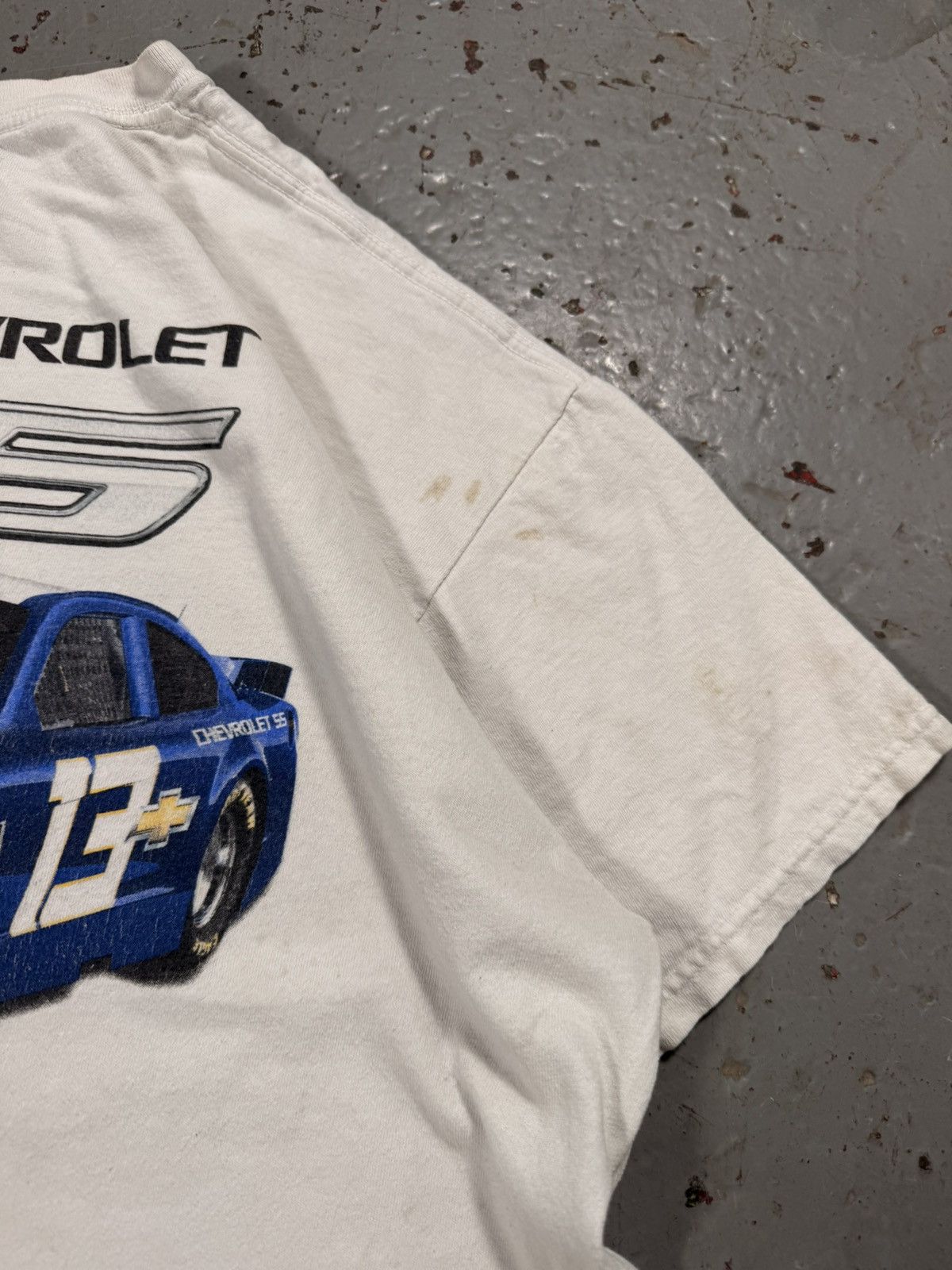 Vintage Vintage Chevy SS Racing Distressed Tee Size US XL / EU 56 / 4 - 4 Thumbnail