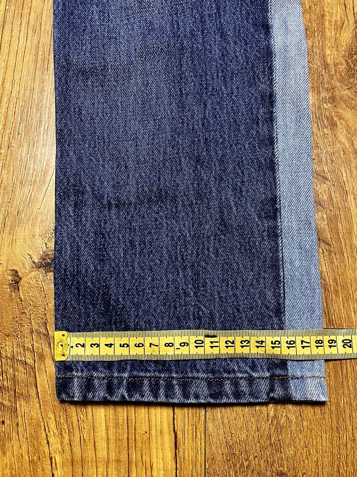 Valentino VALENTINO Slim-Fit Panelled Stretch-Denim Jeans - Blue Size US 33 - 10 Thumbnail