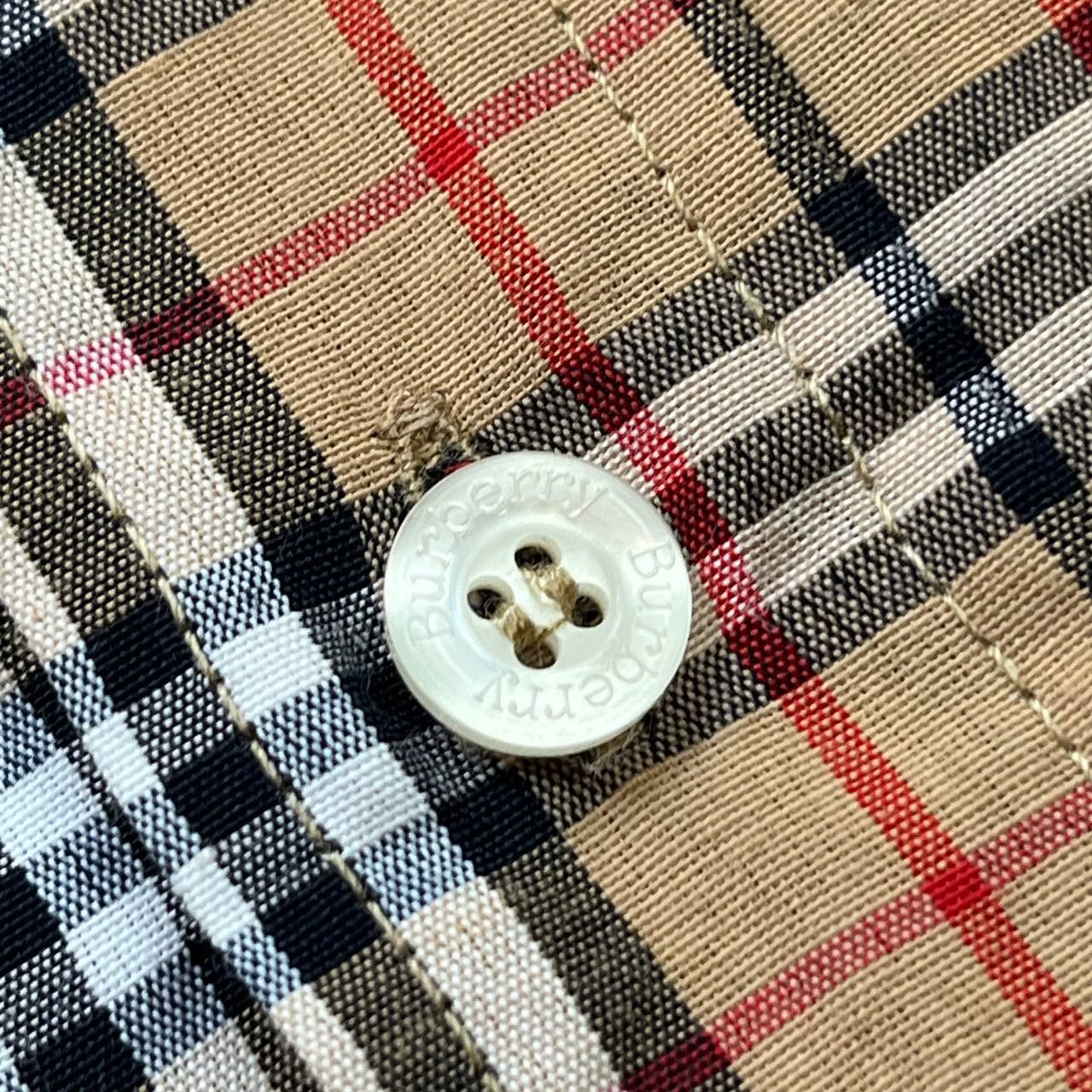Burberry Burberry vintage shirt made in France brand’s iconic pattern Size US L / EU 52-54 / 3 - 11 Thumbnail