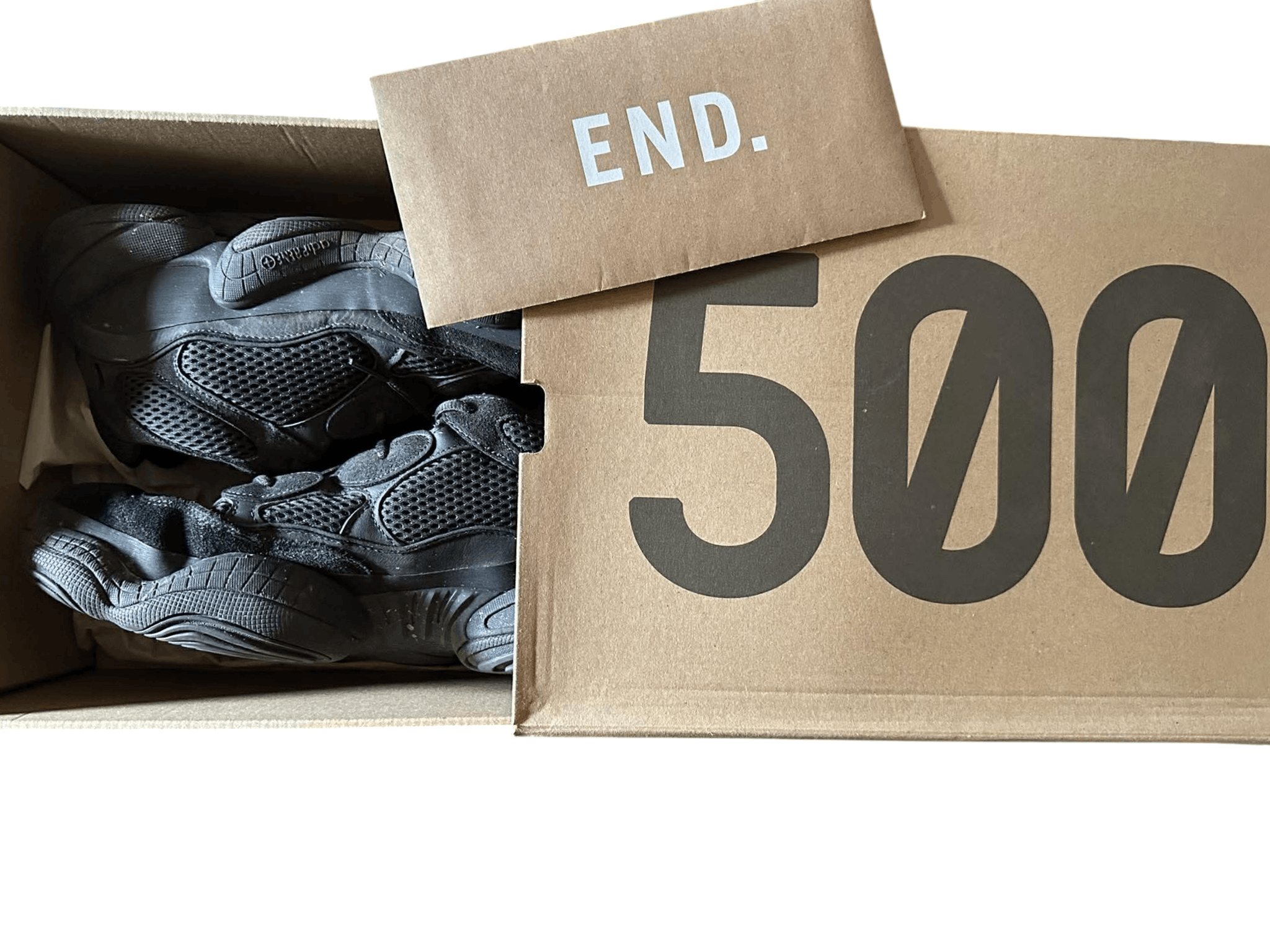 Yeezy Adidas Yeezy 500 Utility Black Size US 12.5 / EU 45-46 - 7 Thumbnail