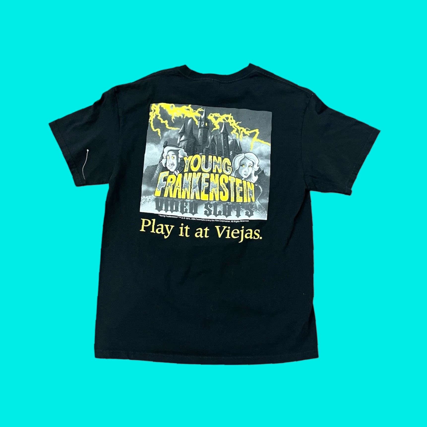 Vintage VINTAGE Tennessee River Frankenstein T-Shirt Mens Large Black Horror Music Movie Promo 70s 80s Size US L / EU 52-54 / 3 - 1 Thumbnail