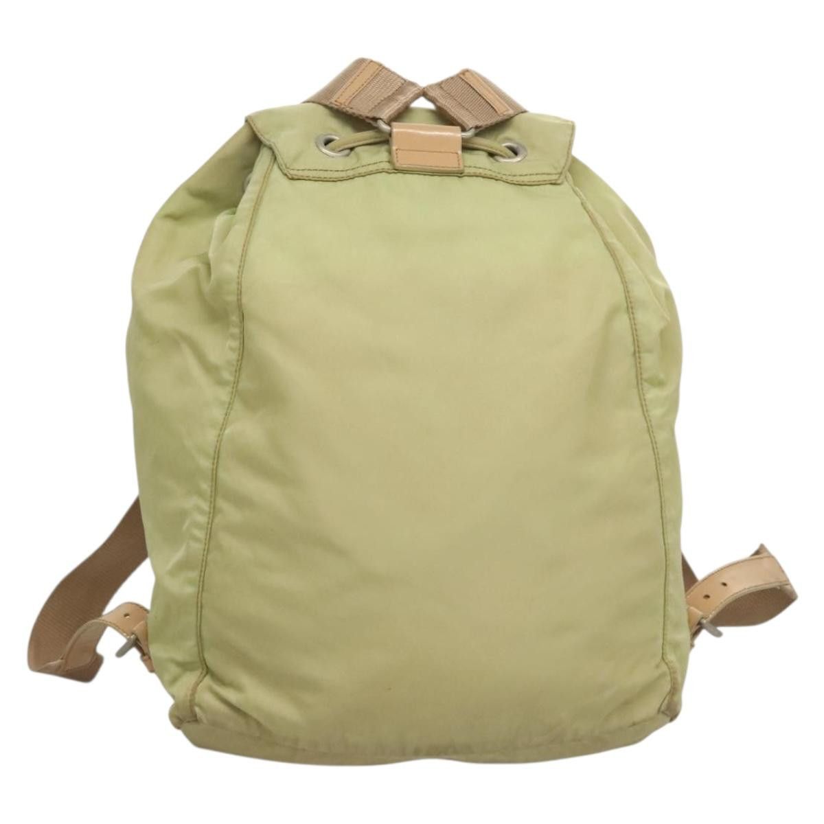 Prada PRADA Backpack Nylon Beige Silver Size ONE SIZE - 3 Thumbnail