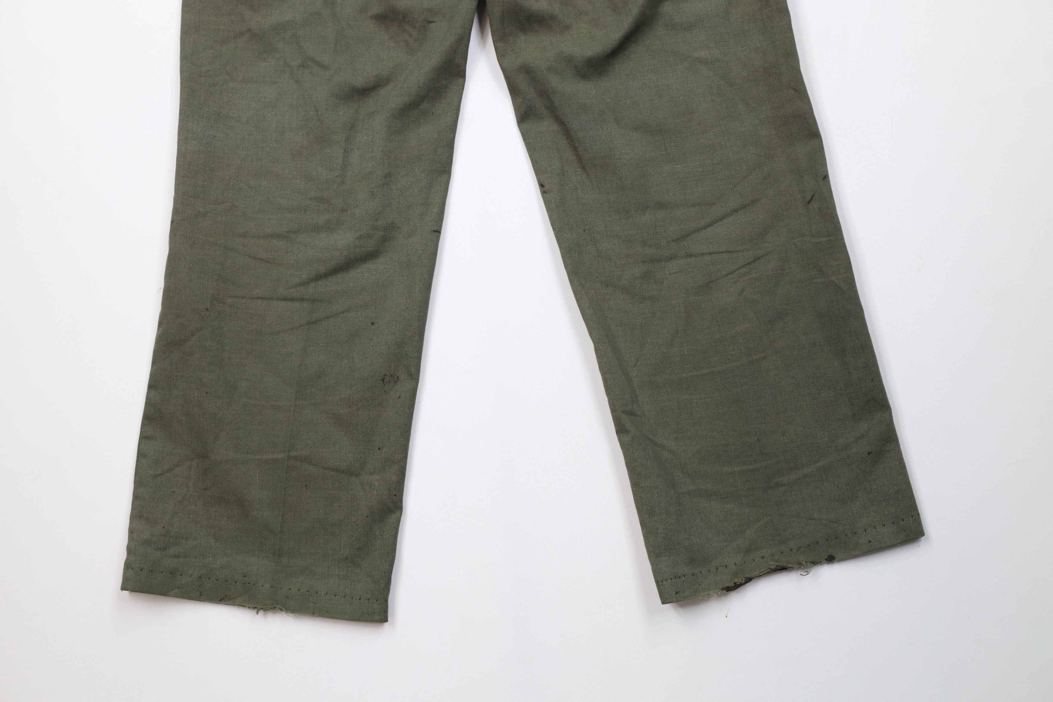 Vintage Vintage 60s Streetwear Workwear Wide Leg Chino Pants USA Size US 32 / EU 48 - 15 Thumbnail