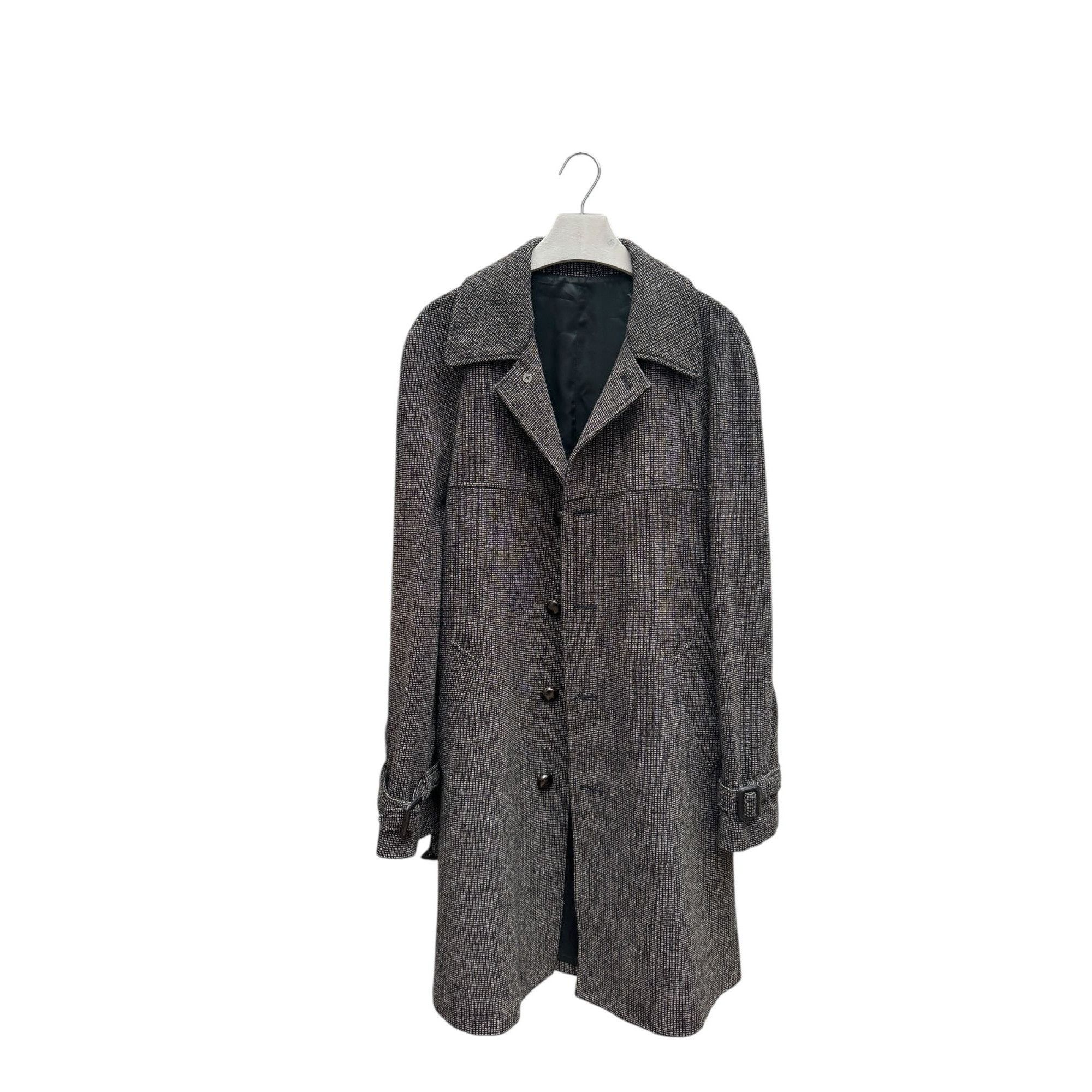 Maison Margiela FW 2007 Grey Wool Coat Size US L / EU 52-54 / 3 - 3 Thumbnail