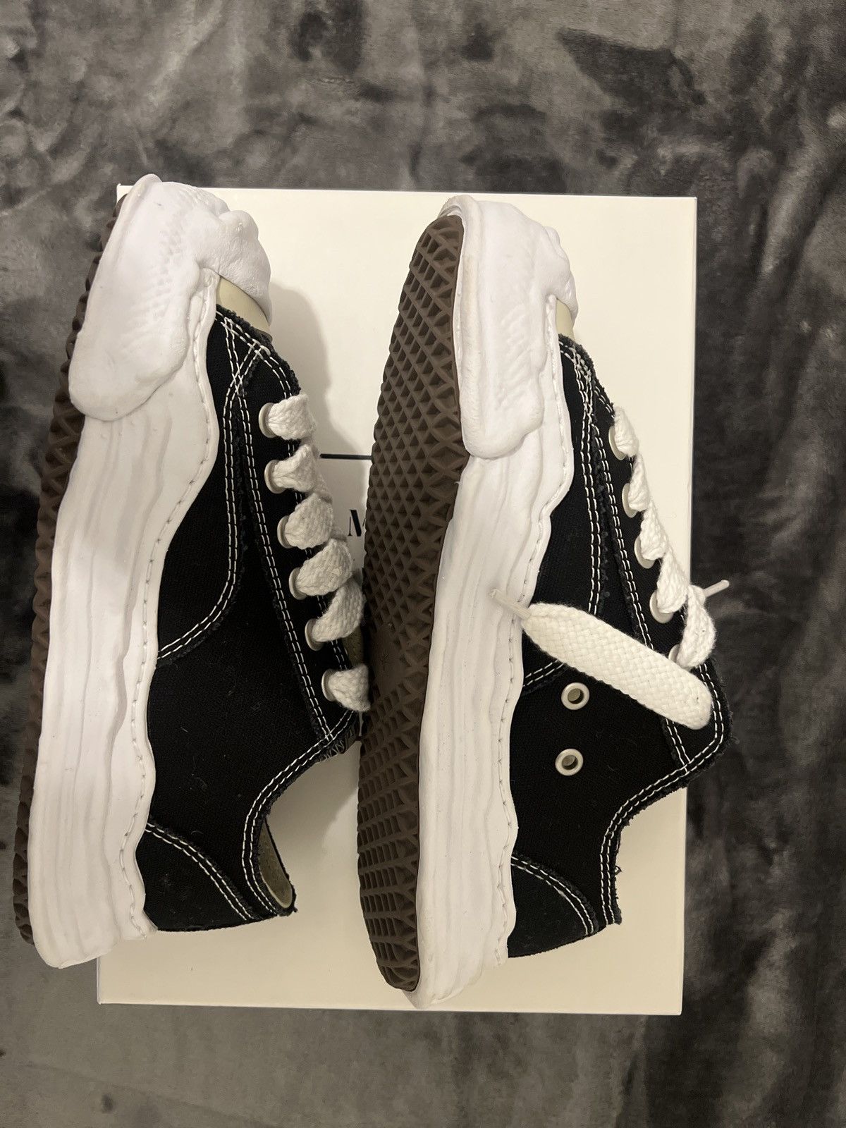 Maison MIHARA YASUHIRO Maison Mihara Yasuhiro Hank OG Sole Canvas Low Size US 6.5 / EU 39-40 - 4 Thumbnail
