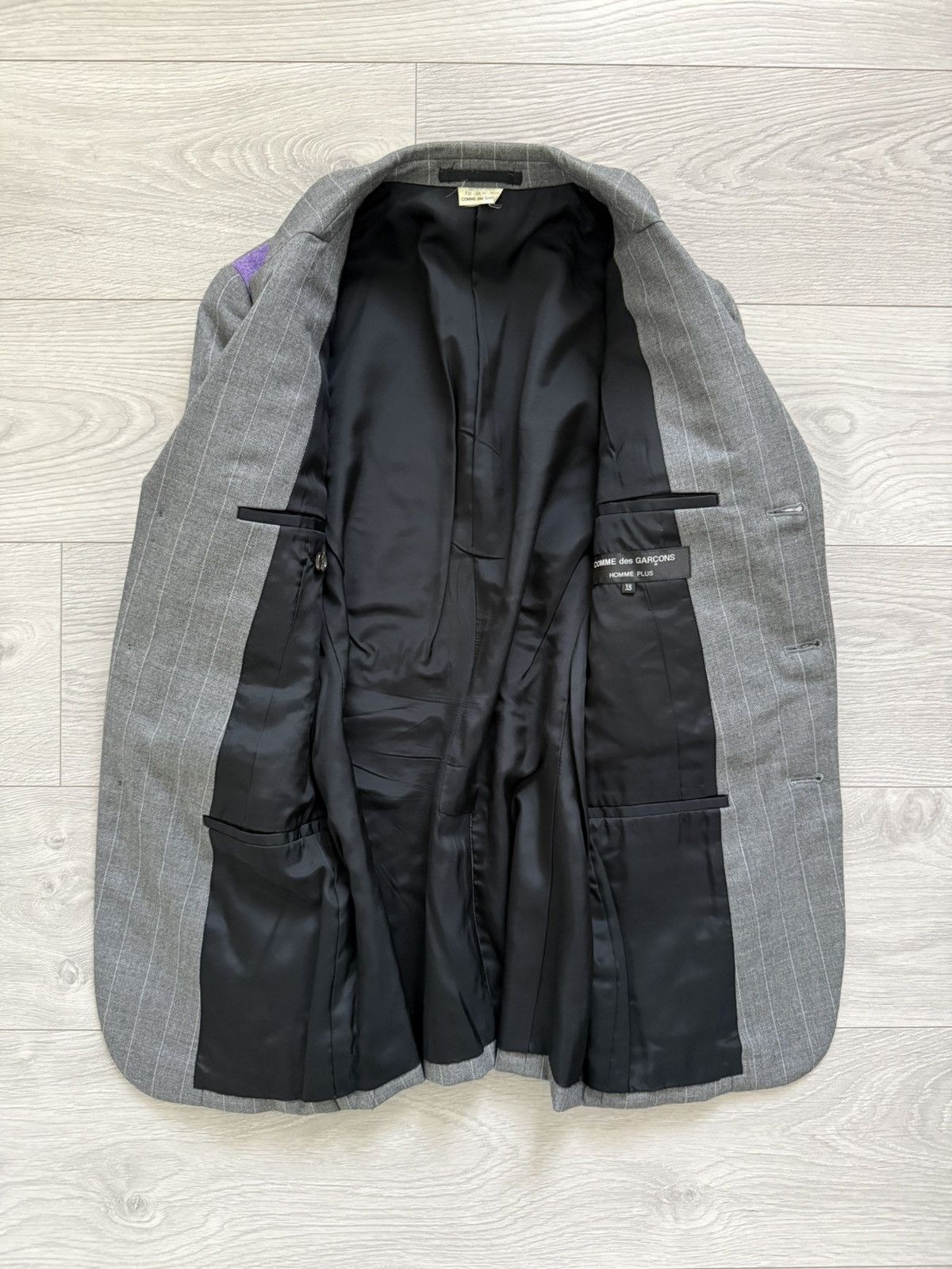 Comme des Garcons Comme Des Garcons Homme Plus AW2009 Curve Panelled Wool Suit Size US XS / EU 42 / 0 - 11 Thumbnail