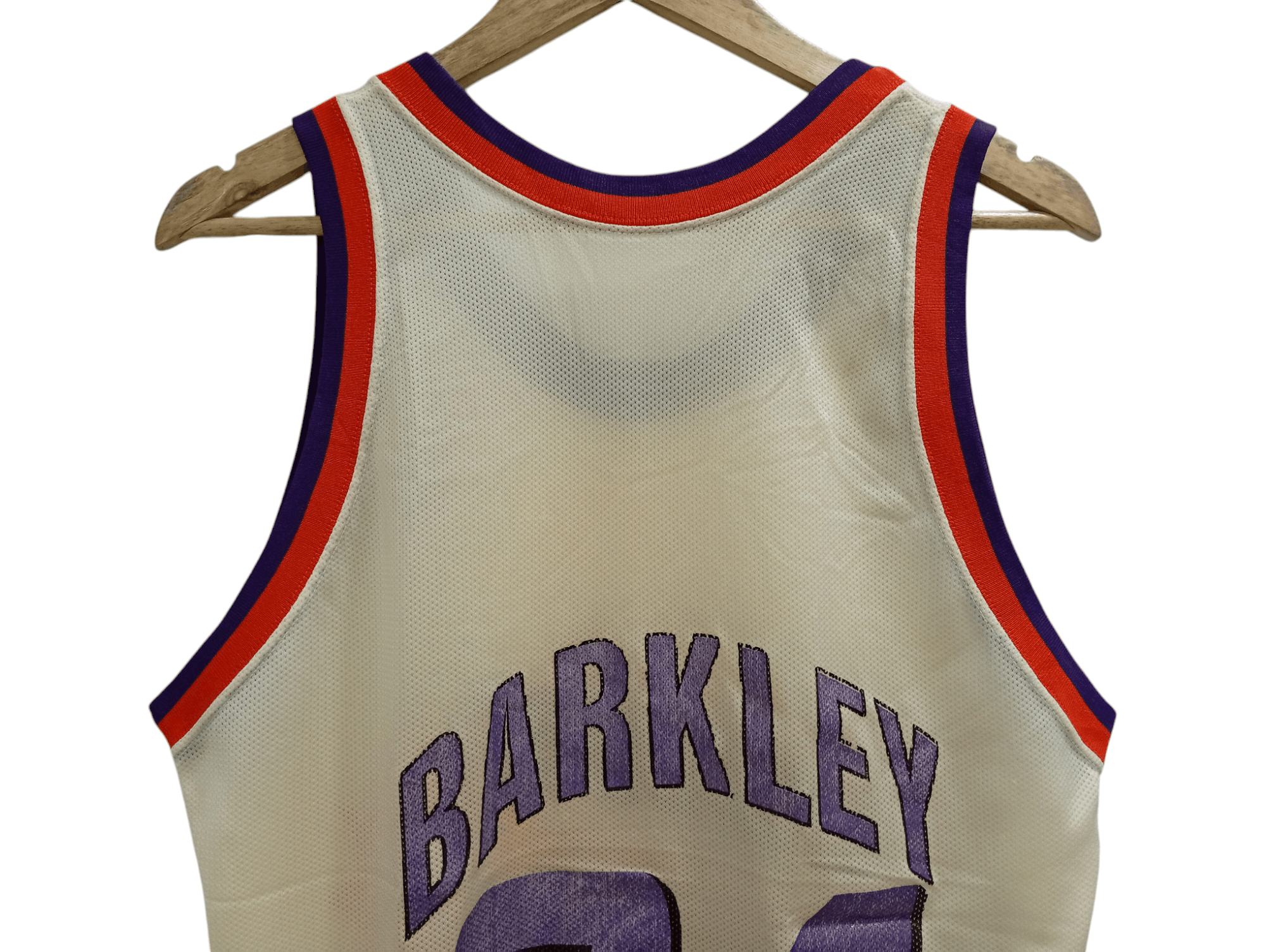 Champion × Vintage 🔥🔥Vintage Champion Phoenix Suns Charles Barkley 34 Jersey Size US M / EU 48-50 / 2 - 23 Thumbnail