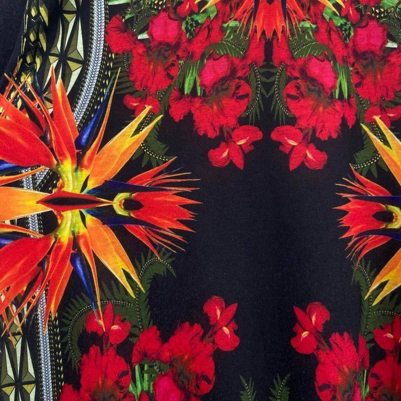 Givenchy Givenchy Floral Pattern Short Sleeve Size US S / EU 44-46 / 1 - 3 Thumbnail