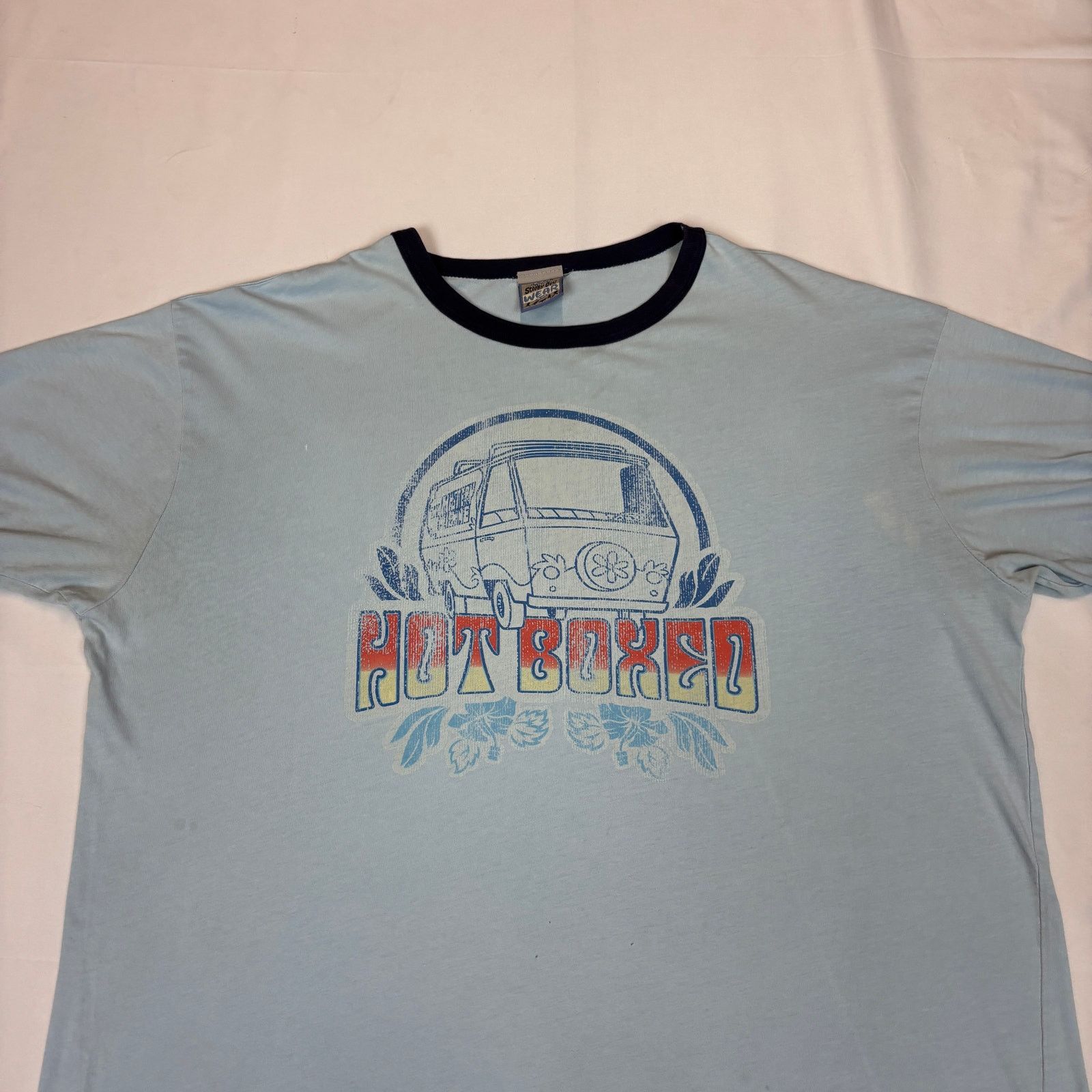 Vintage Vintage Scooby Doo Wear Hot Boxed Ringer Shirt Y2K Size US XL / EU 56 / 4 - 2 Thumbnail