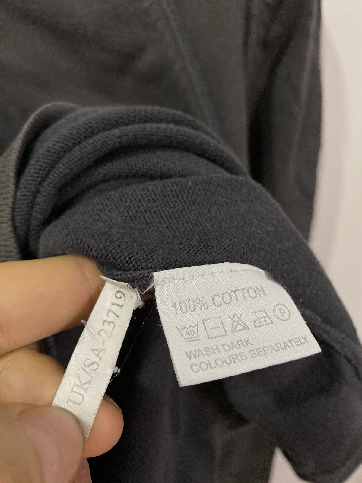 Yves Saint Laurent Grey YSL Sweater Light Saint Laurent Sweater YSL Longsleeve Size US XXL / EU 58 / 5 - 5 Thumbnail