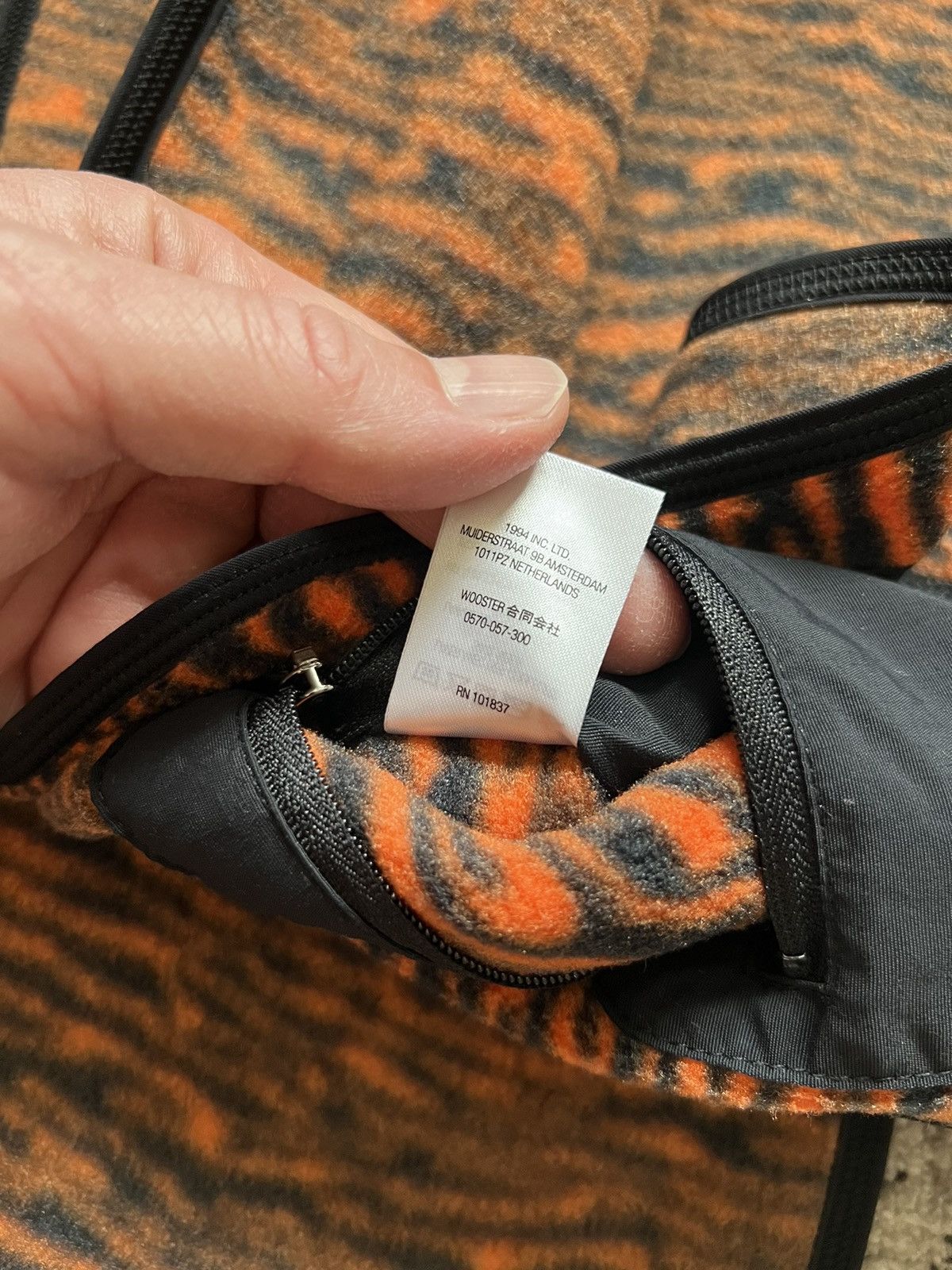 Supreme SUPREME POLARTEC® POCKET SCARF - TIGER Size ONE SIZE - 10 Thumbnail