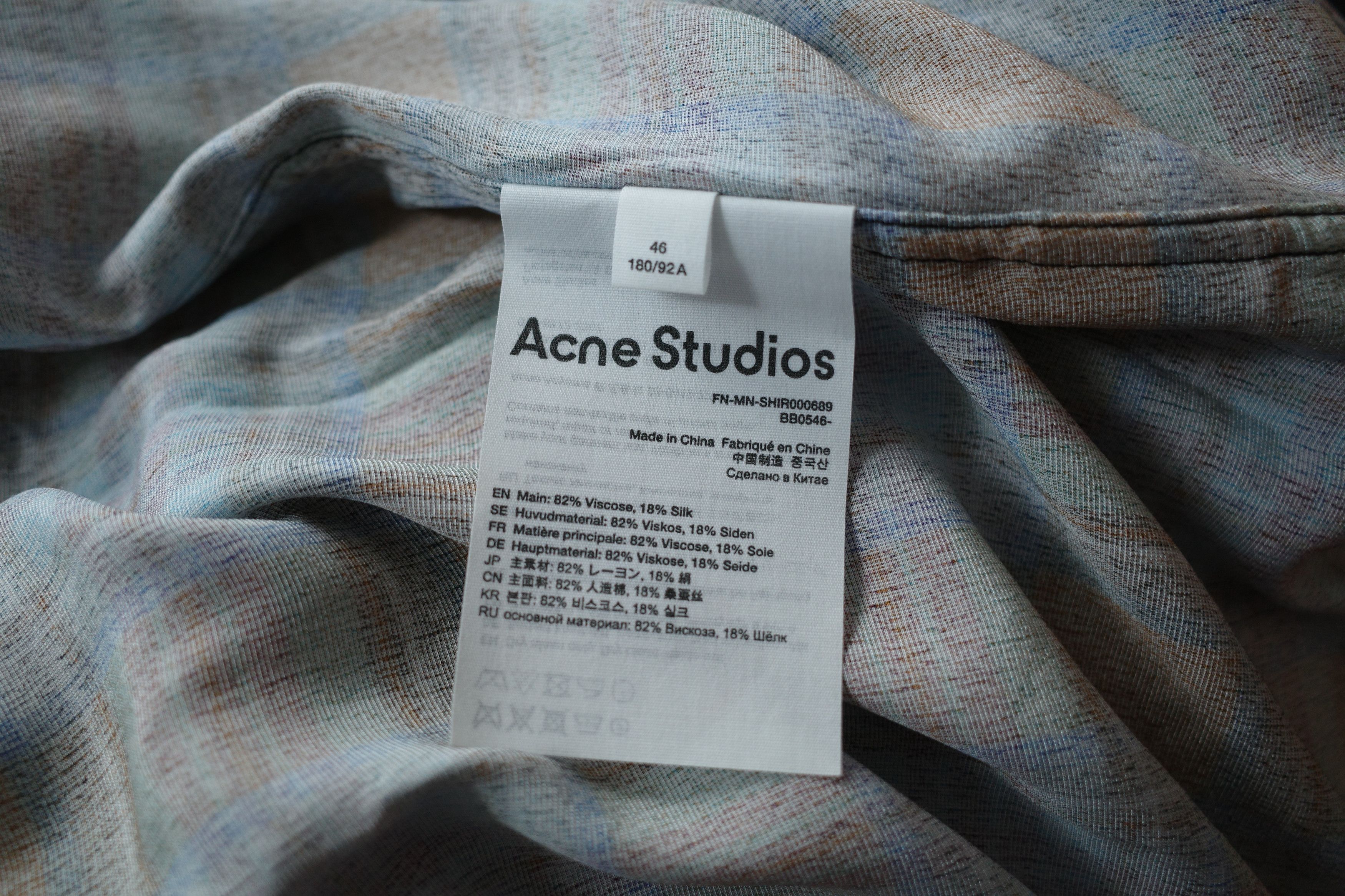 Acne Studios Tartarn Zippered Shirt Jacket Size US S / EU 44-46 / 1 - 12 Thumbnail