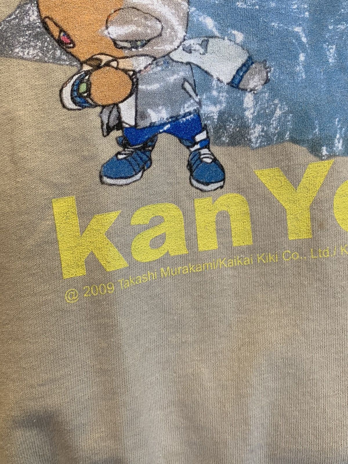 Kanye West × Takashi Murakami × Vintage *RARE* 2009 KanYe West x Takashi Murakami Graduation T-Shirt Size US L / EU 52-54 / 3 - 3 Thumbnail