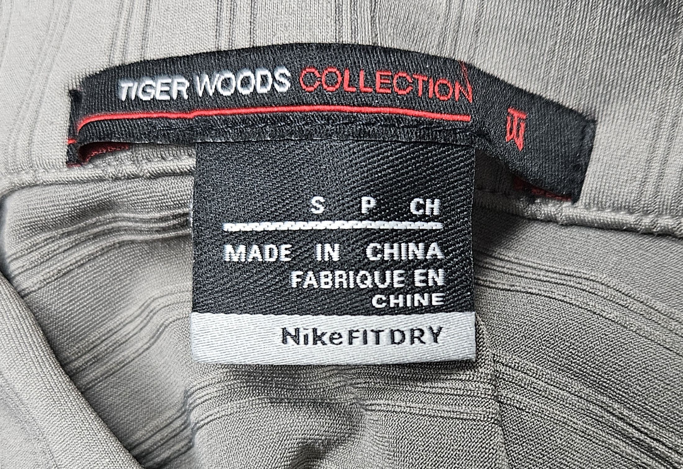 Nike × Tiger Woods × Vintage 2008 Nike Tiger Woods Polo Shirt Size US S / EU 44-46 / 1 - 3 Thumbnail