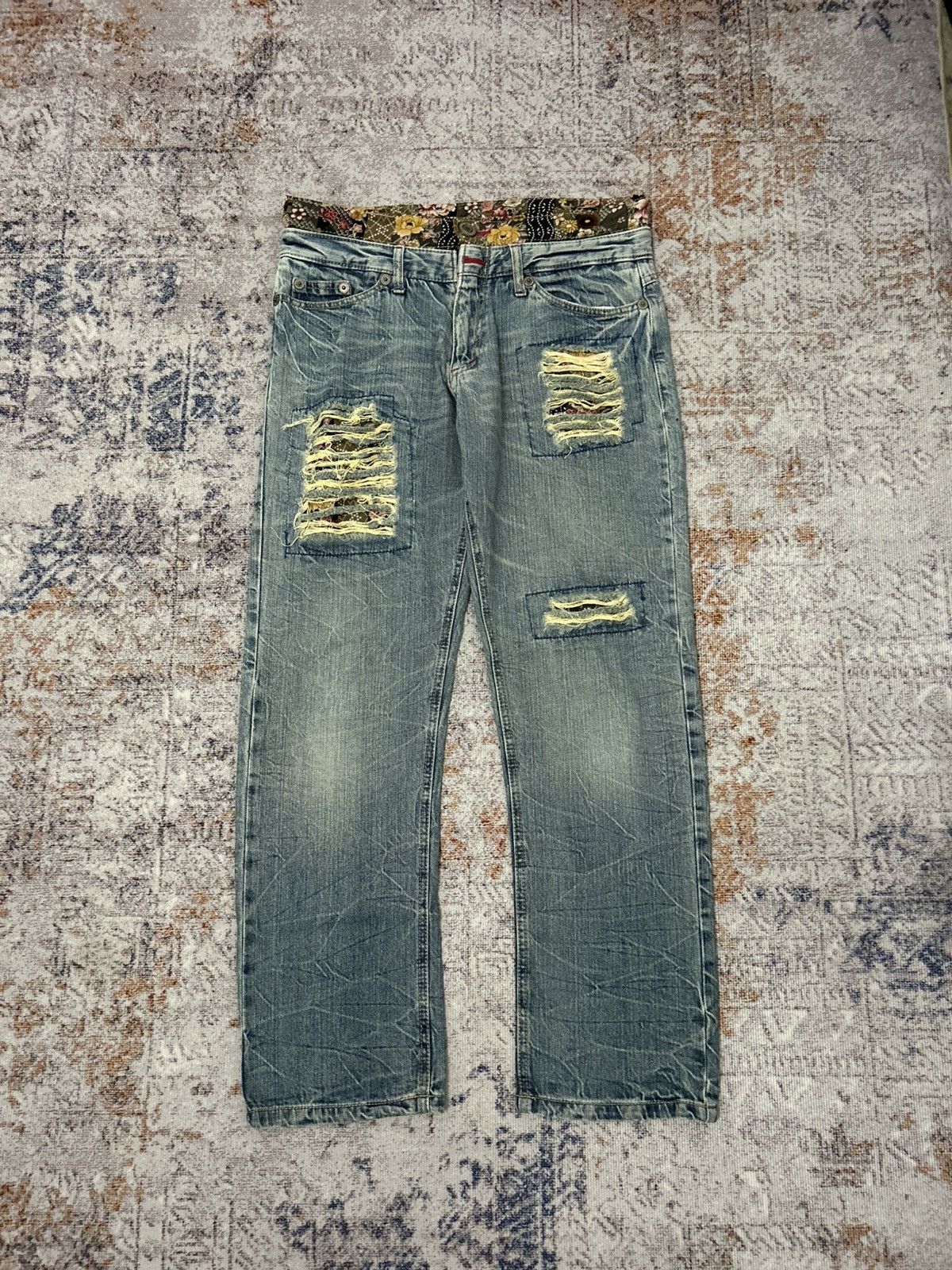 Hysteric Glamour Japanese Brand Doublle layer Rippert Jeans Size US 32 / EU 48 - 1 Thumbnail