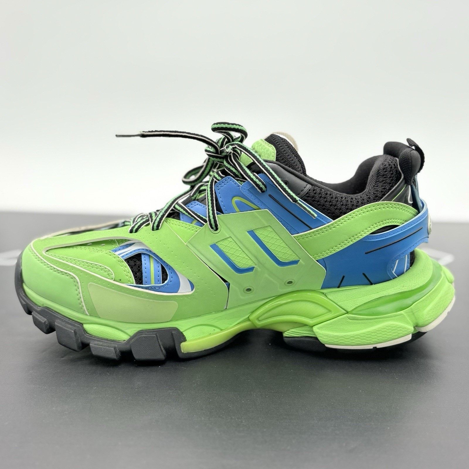 Balenciaga Balenciaga Track ' Blue Green ' | GREAT CONDITION! Size US 8 / EU 41 - 4 Thumbnail